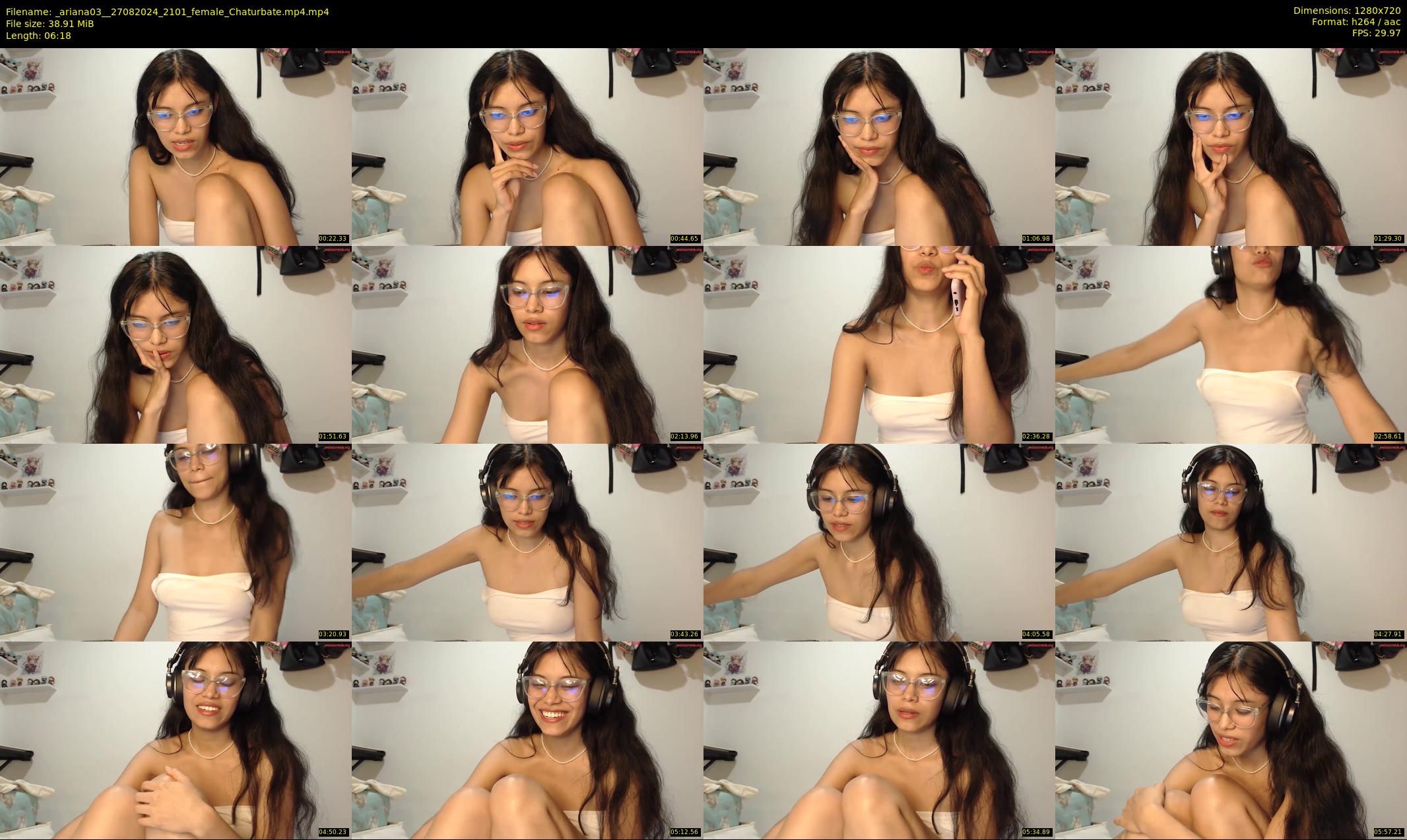 _ariana03_ — 7 minute Chaturbate female cam show recording, 720p, Aug 27, 2024