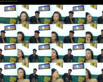 afro_happy__06 — 8 minute Chaturbate couple cam show recording, 720p, Aug 27, 2024