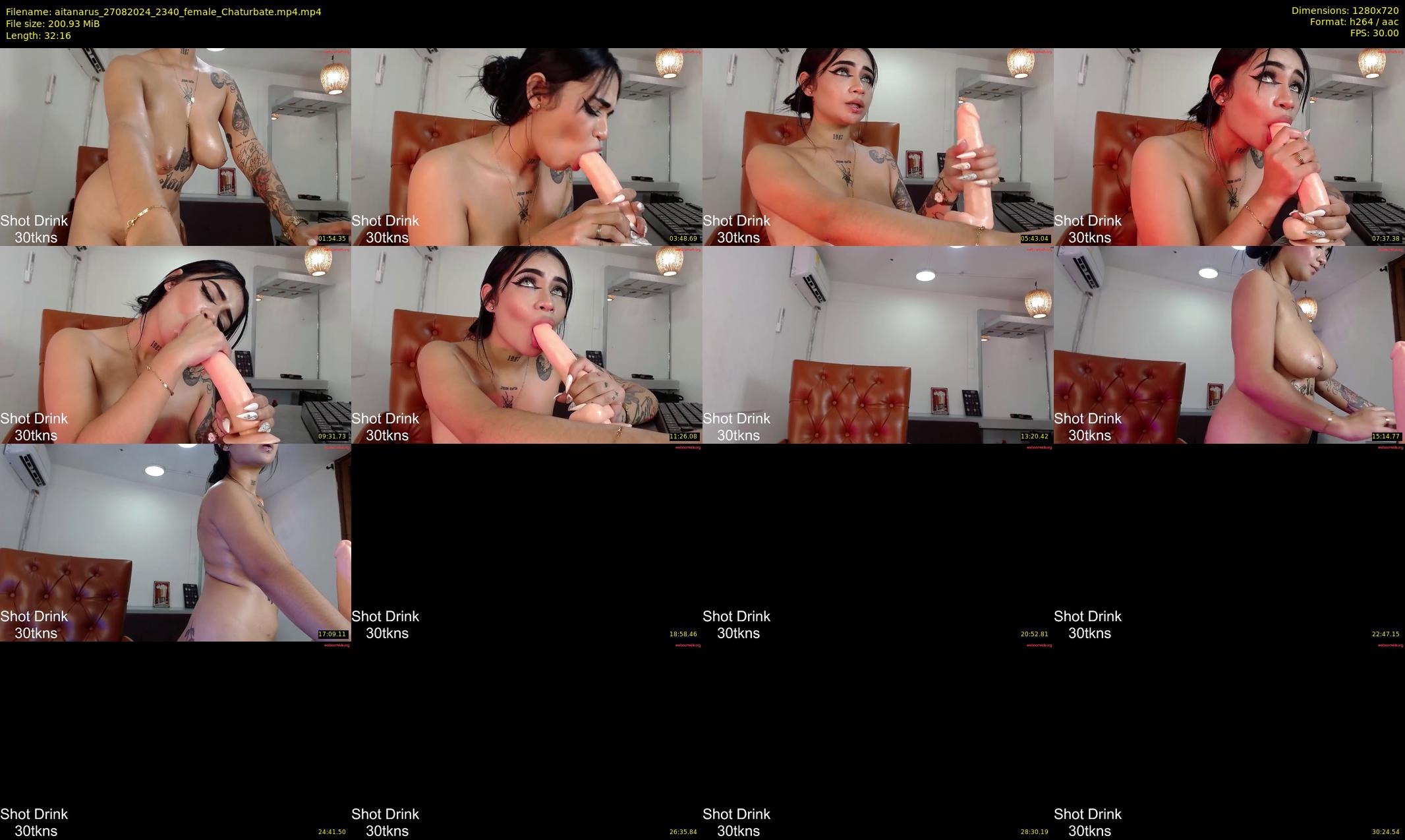 aitanarus — 33 minute Chaturbate female cam show recording, 720p, Aug 27, 2024