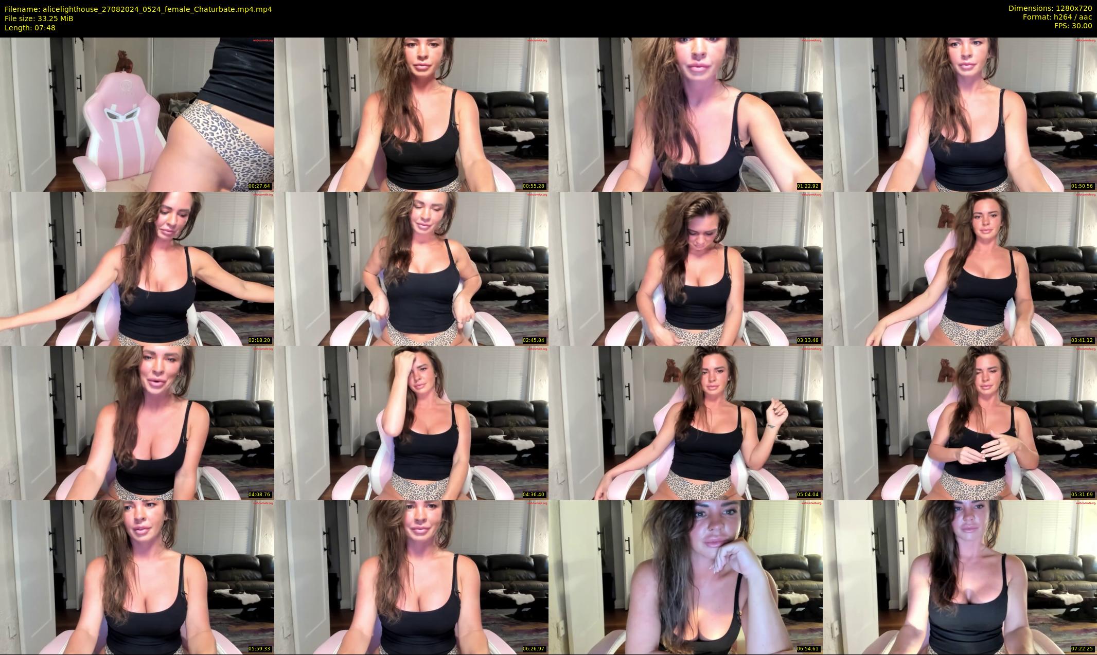 alicelighthouse — 8 minute Chaturbate female cam show recording, 720p, Aug 27, 2024