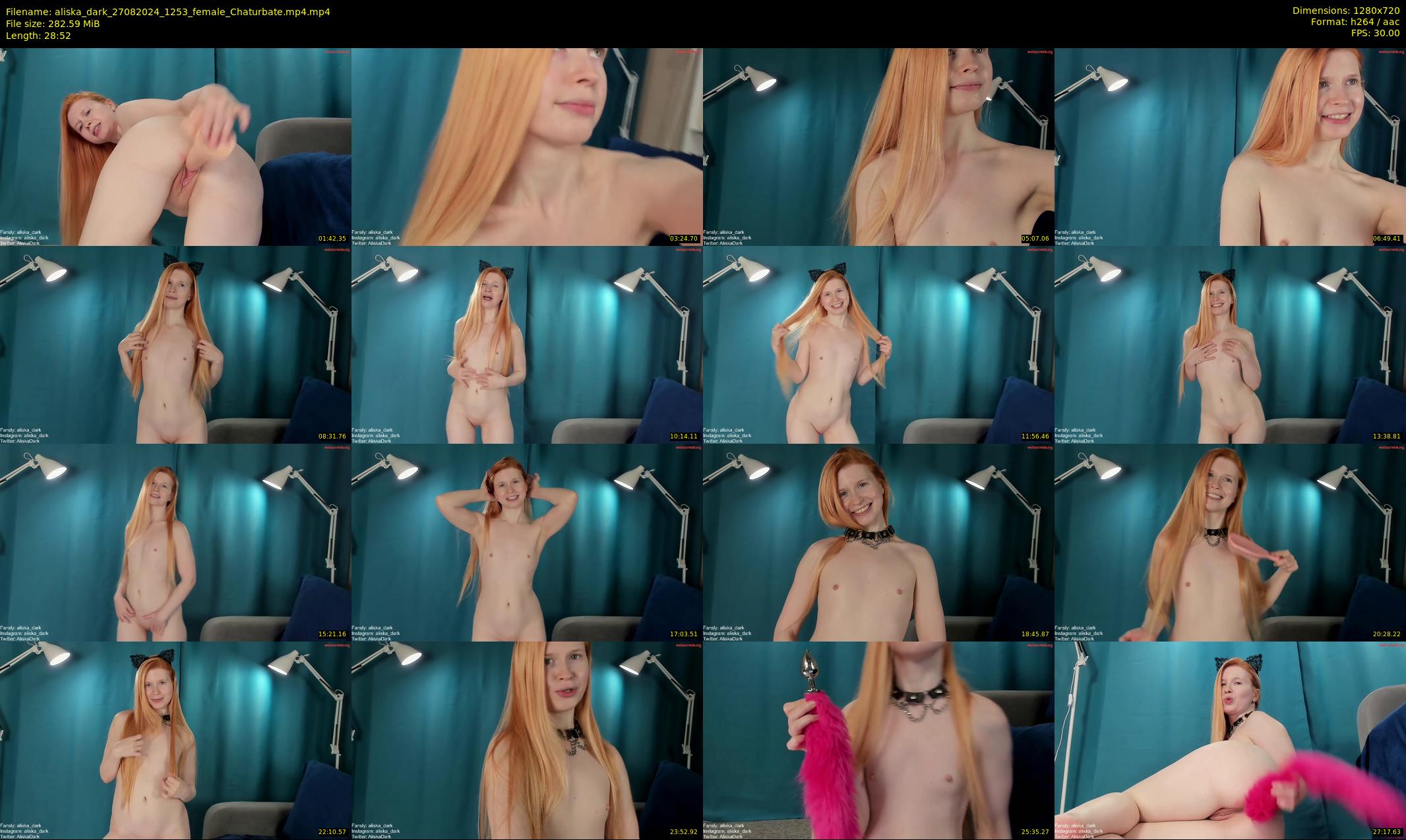 aliska_dark — 29 minute Chaturbate female cam show recording, 720p, Aug 27, 2024