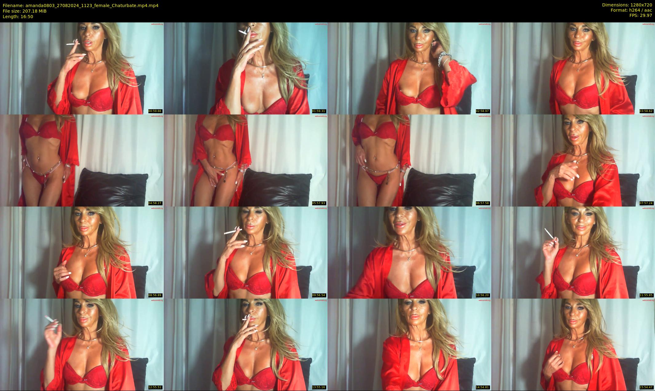 amanda0803 — 17 minute Chaturbate female cam show recording, 720p, Aug 27, 2024