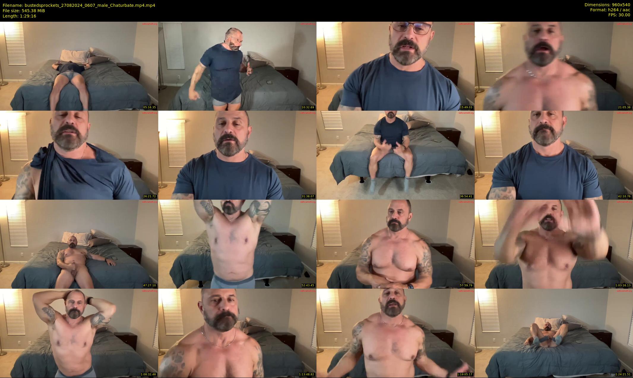 bustedsprockets — 90 minute Chaturbate male cam show recording, 480p, Aug 27, 2024