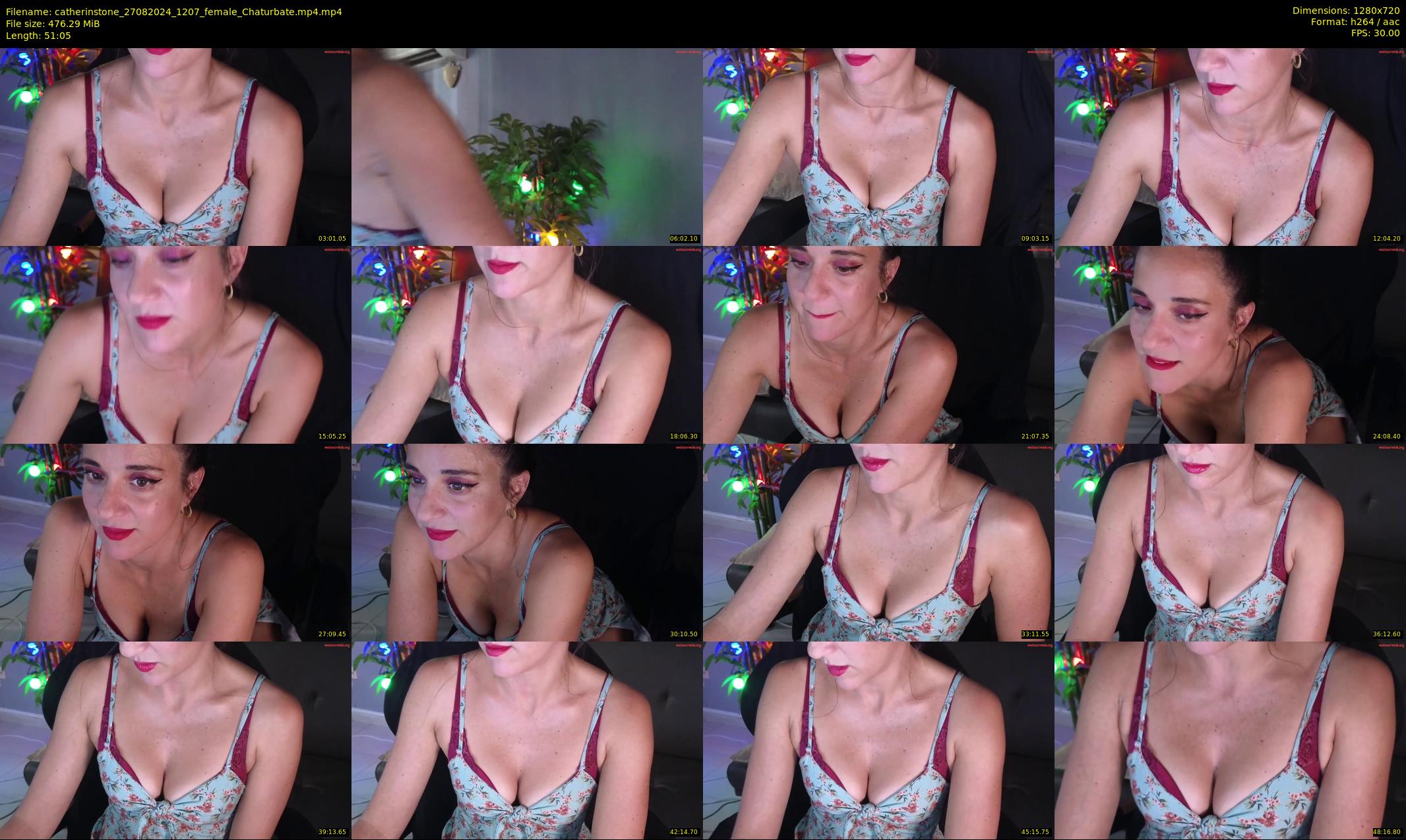 catherinstone — 52 minute Chaturbate female cam show recording, 720p, Aug 27, 2024