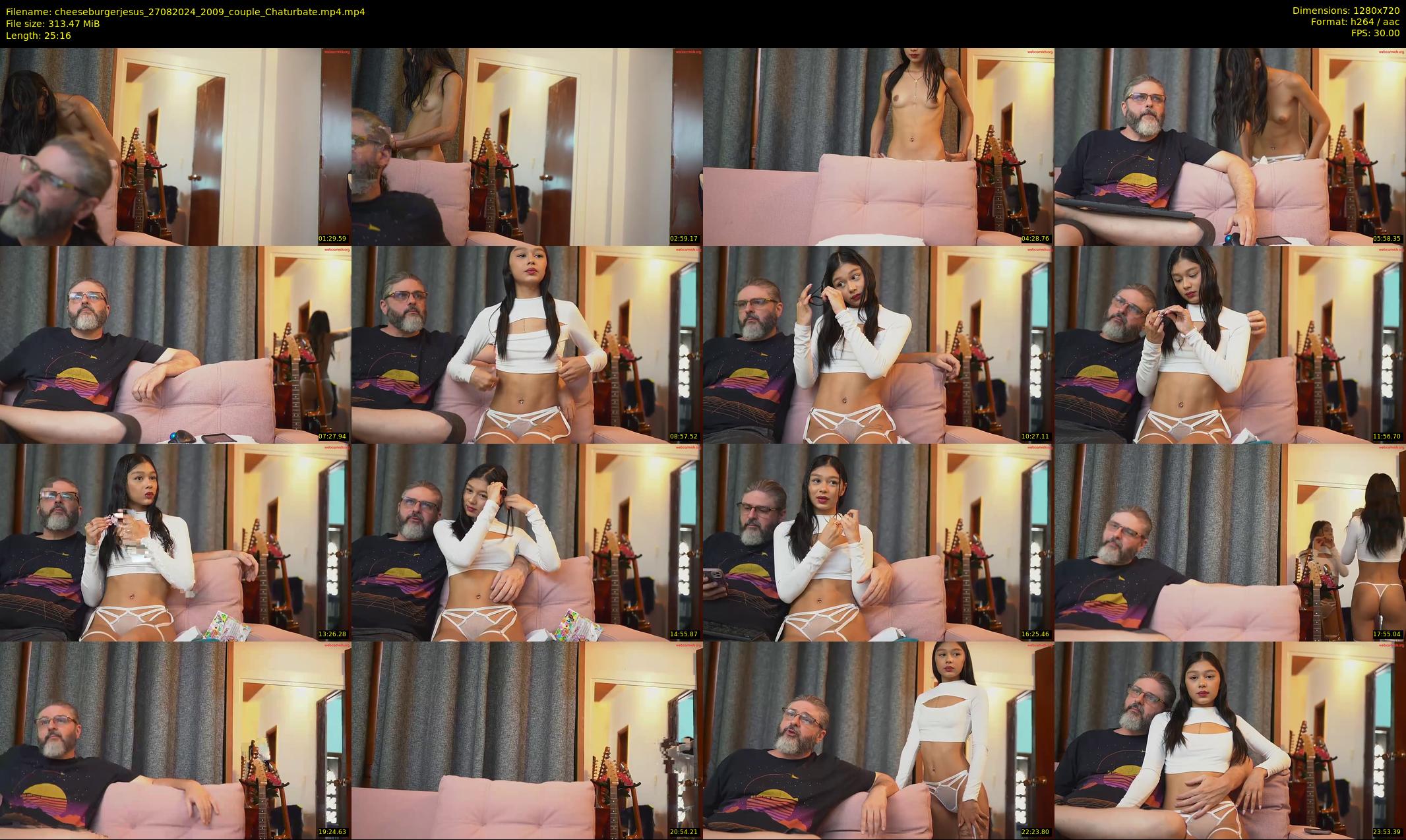 cheeseburgerjesus — 26 minute Chaturbate couple cam show recording, 720p, Aug 27, 2024