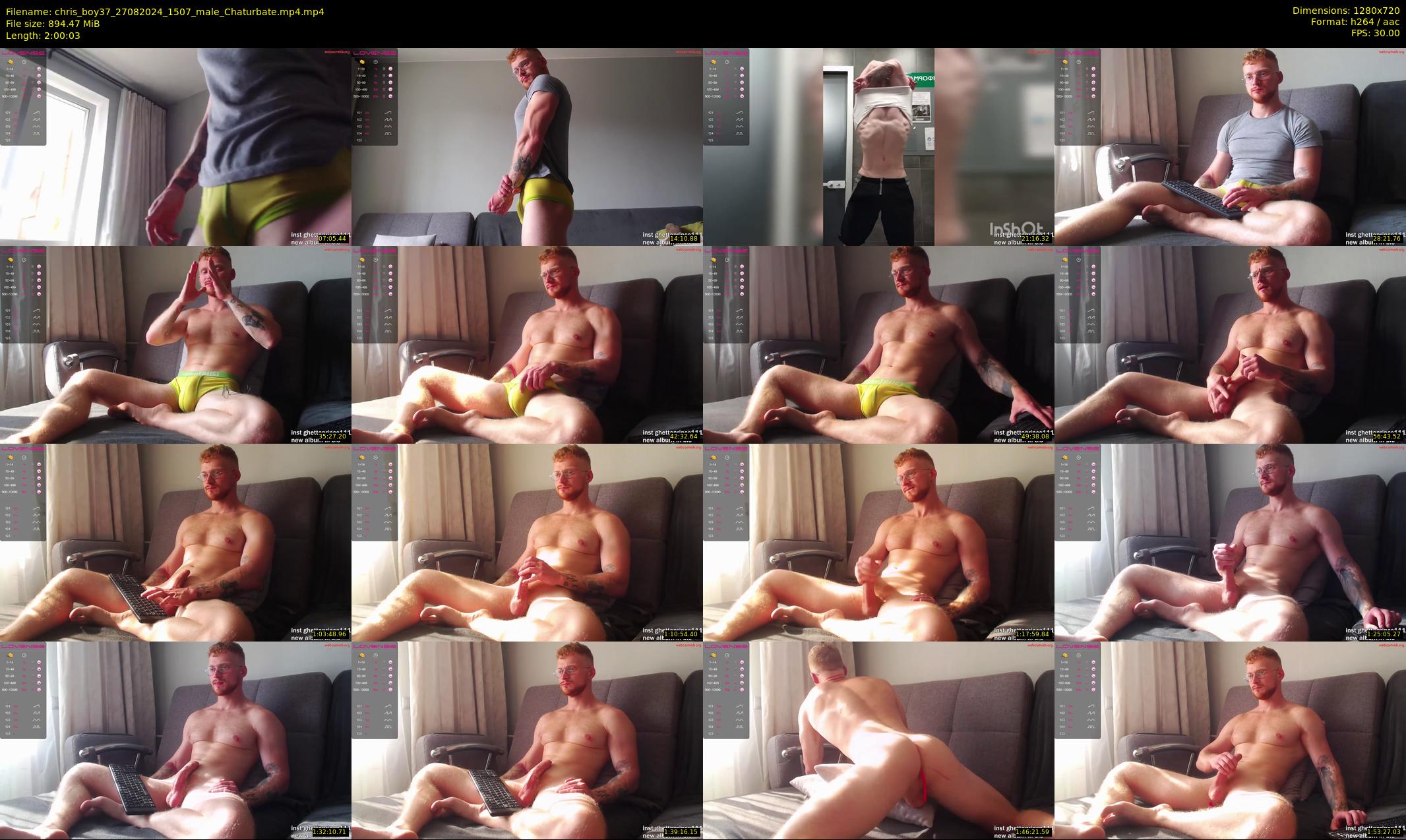 chris_boy37 — 121 minute Chaturbate male cam show recording, 720p, Aug 27, 2024