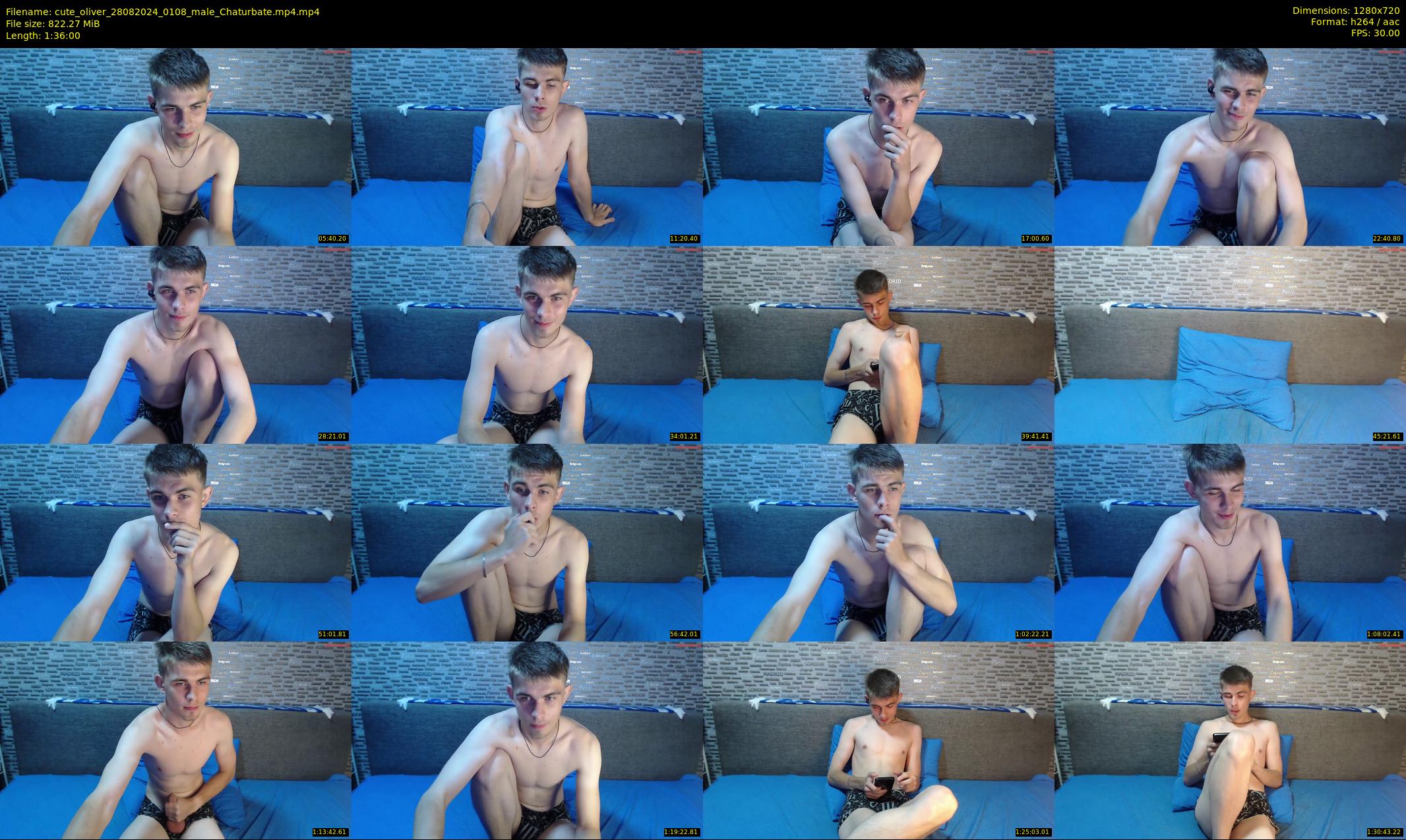 cute_oliver — 96 minute Chaturbate male cam show recording, 720p, Aug 28, 2024