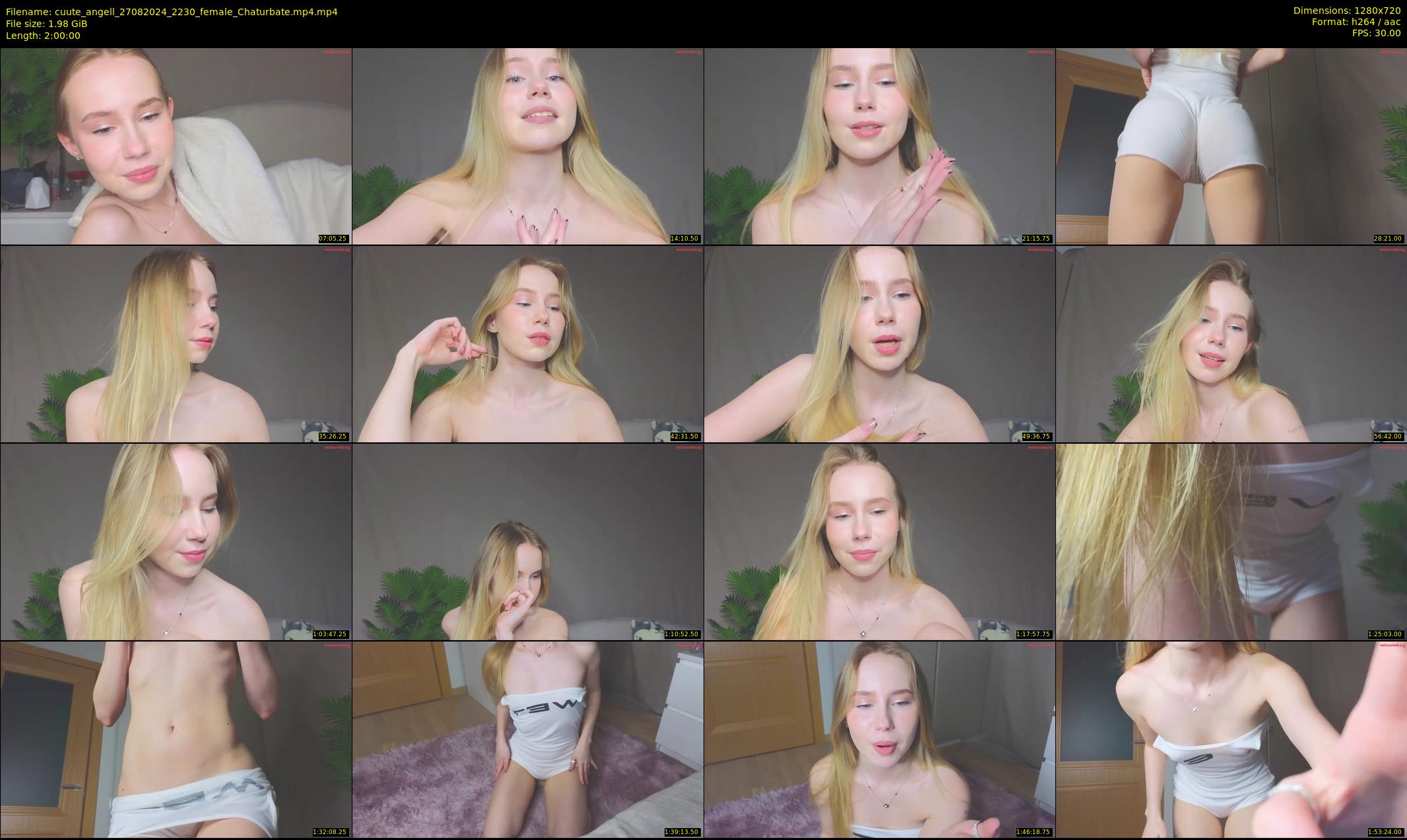 cuute_angell — 120 minute Chaturbate female cam show recording, 720p, Aug 27, 2024