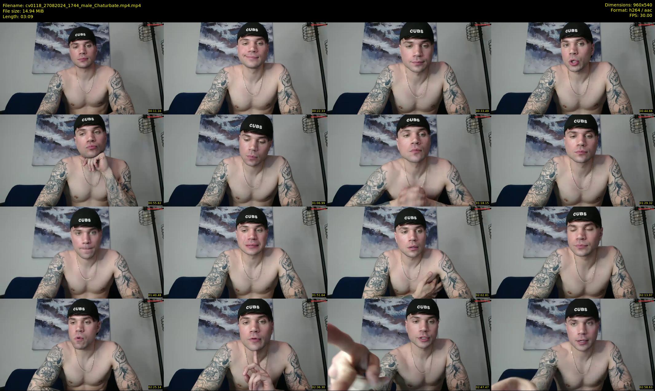 cv0118 — 4 minute Chaturbate male cam show recording, 480p, Aug 27, 2024