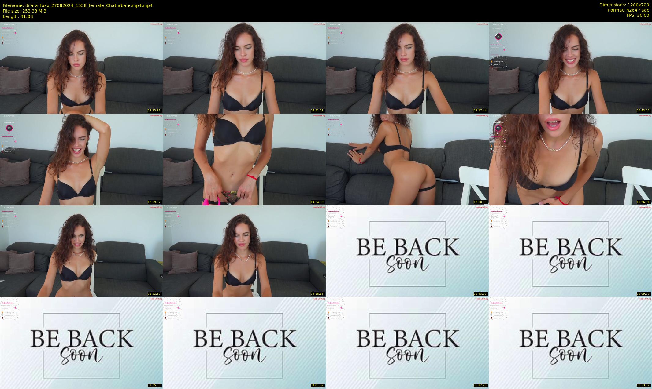 dilara_foxx — 42 minute Chaturbate female cam show recording, 720p, Aug 27, 2024