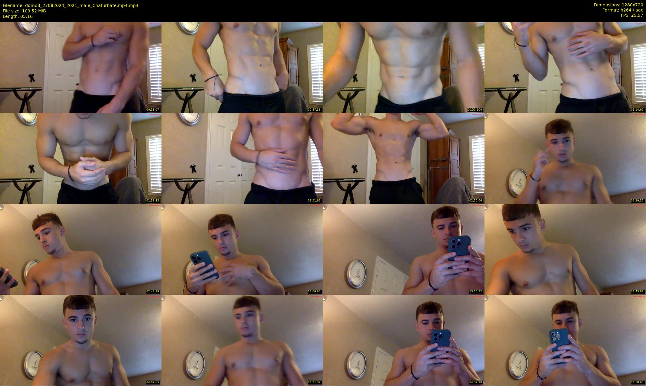 domd3 — 6 minute Chaturbate male cam show recording, 720p, Aug 27, 2024