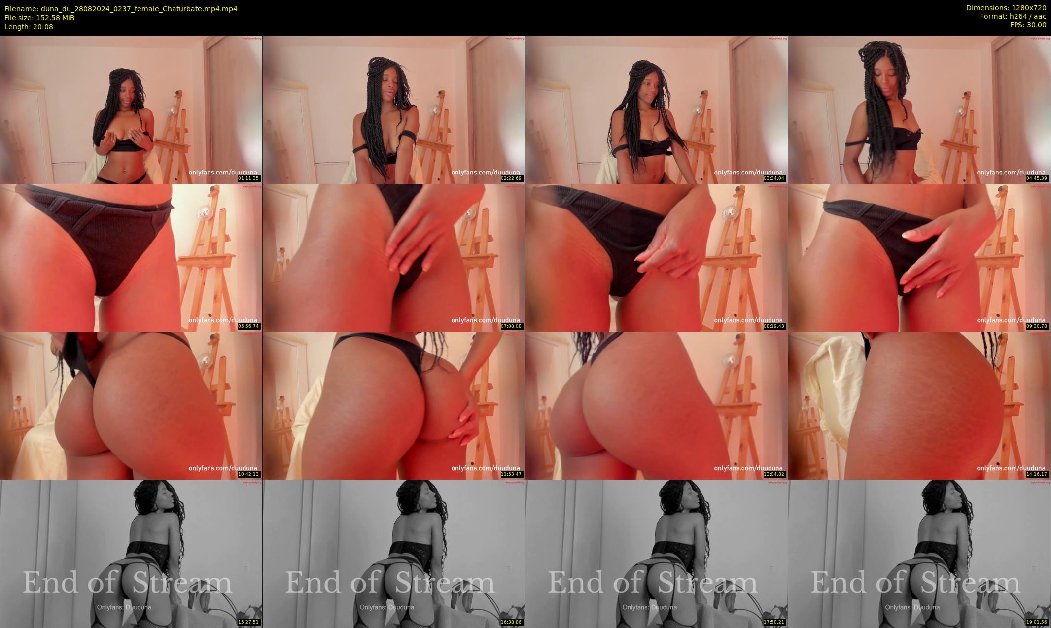 duna_du — 21 minute Chaturbate female cam show recording, 720p, Aug 28, 2024