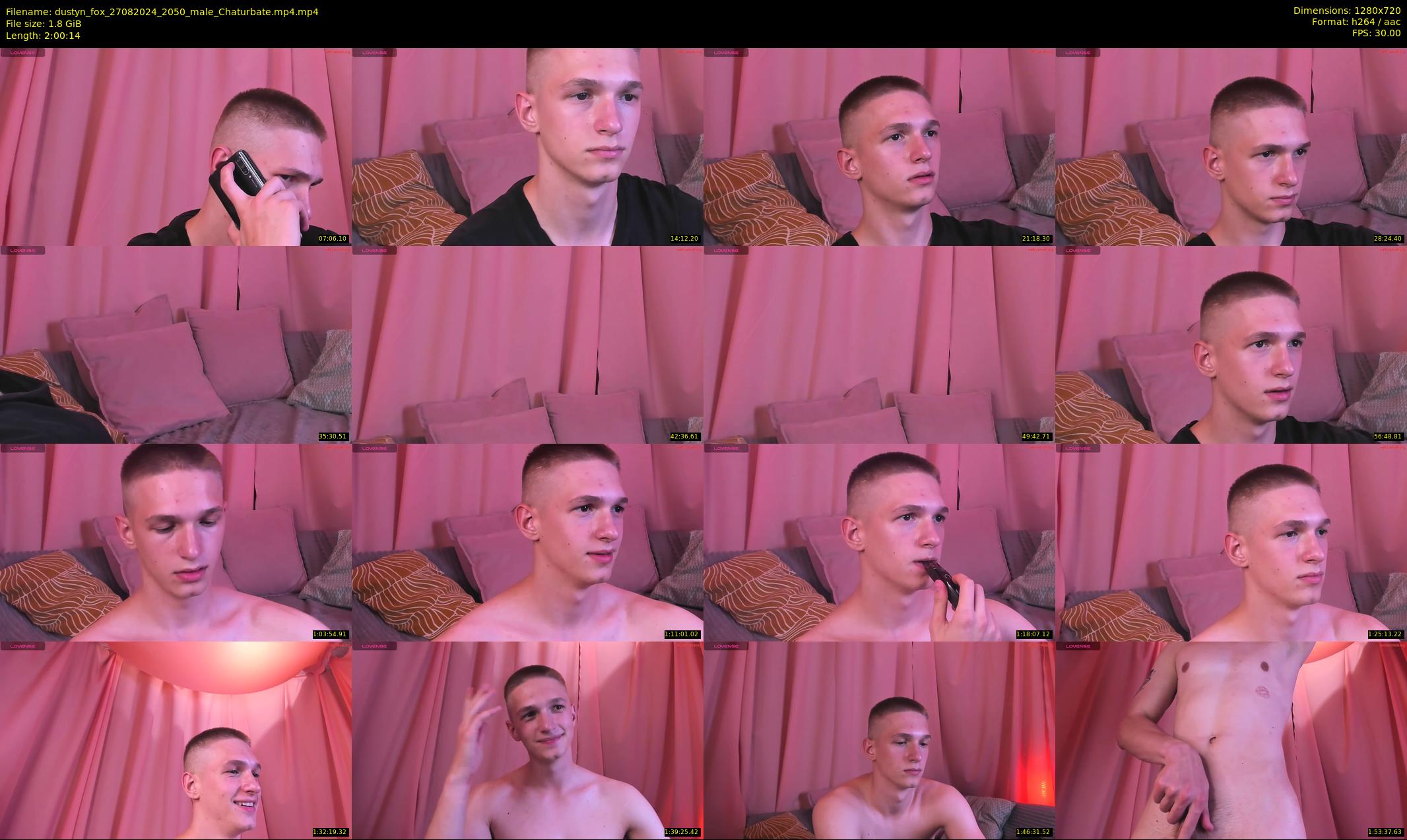 dustyn_fox — 121 minute Chaturbate male cam show recording, 720p, Aug 27, 2024