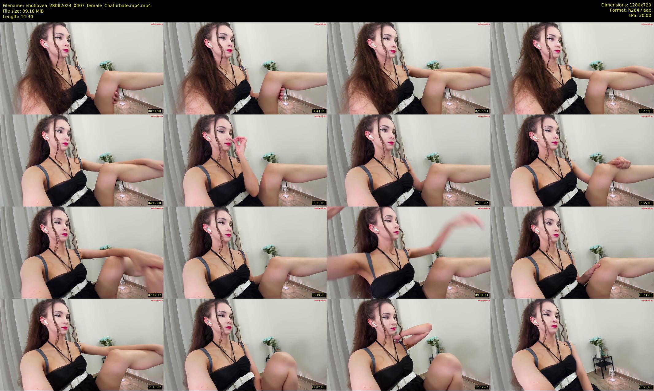 ehotlovea — 15 minute Chaturbate female cam show recording, 720p, Aug 28, 2024