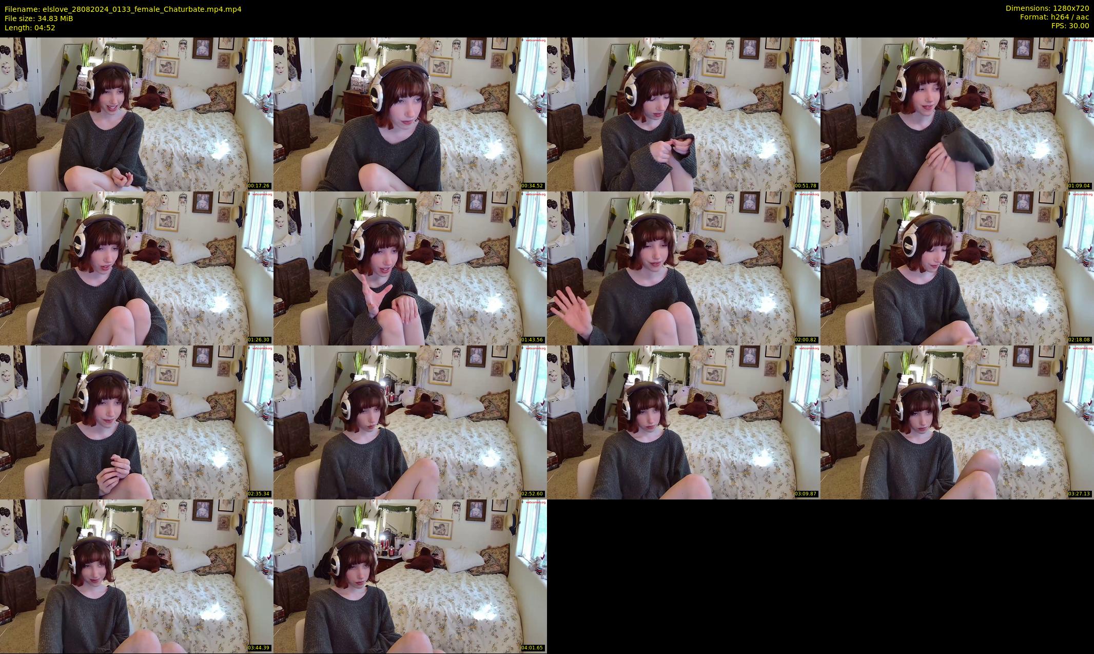 elslove — 5 minute Chaturbate female cam show recording, 720p, Aug 28, 2024