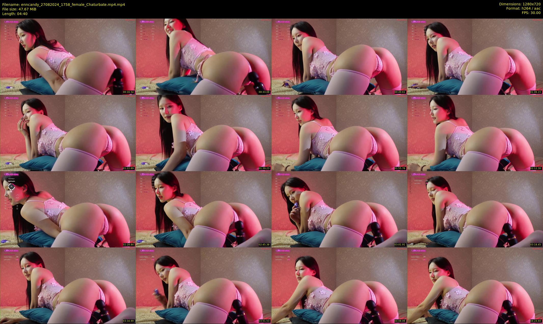 enncandy — 5 minute Chaturbate female cam show recording, 720p, Aug 27, 2024