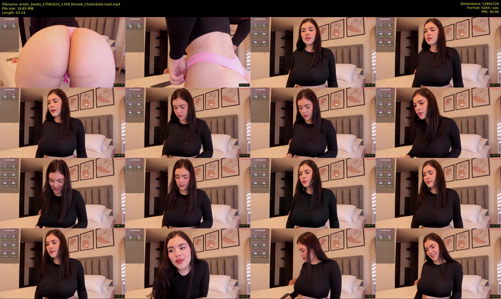 erotic_boobs — 4 minute Chaturbate female cam show recording, 720p, Aug 27, 2024
