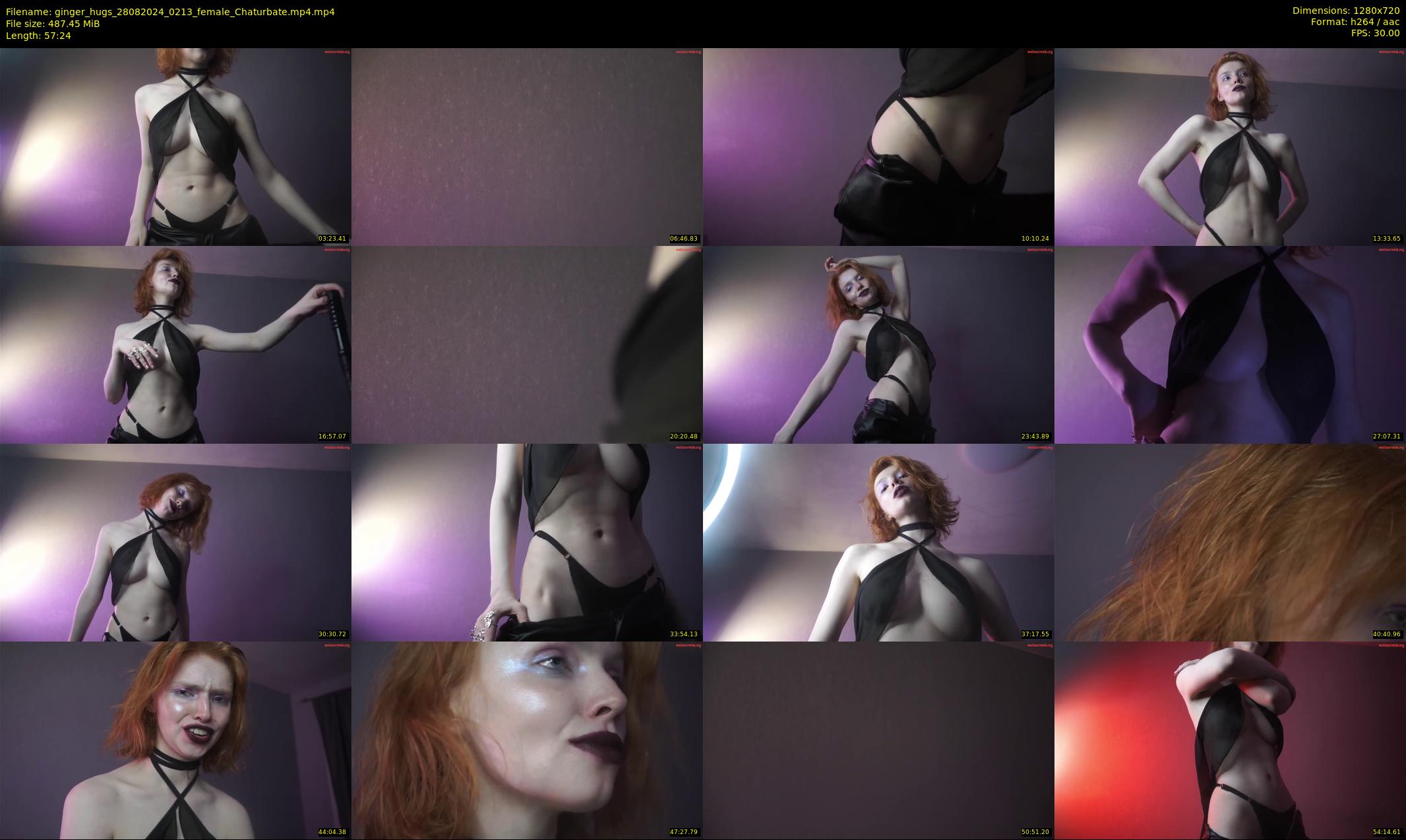 ginger_hugs — 58 minute Chaturbate female cam show recording, 720p, Aug 28, 2024