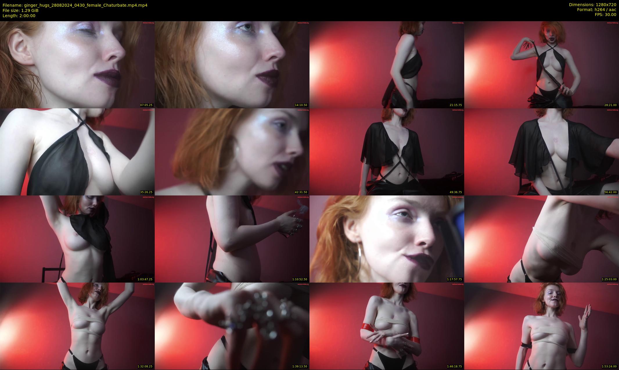 ginger_hugs — 120 minute Chaturbate female cam show recording, 720p, Aug 28, 2024