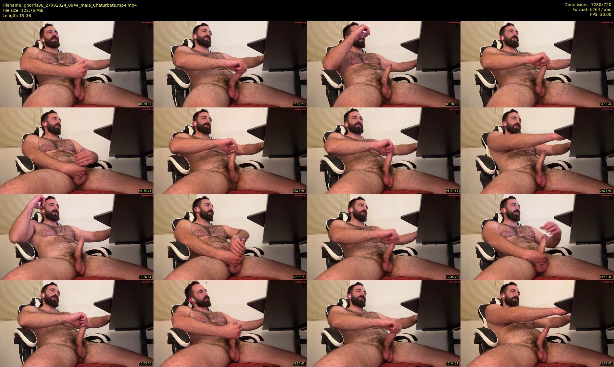 gnorris88 — 20 minute Chaturbate male cam show recording, 720p, Aug 27, 2024