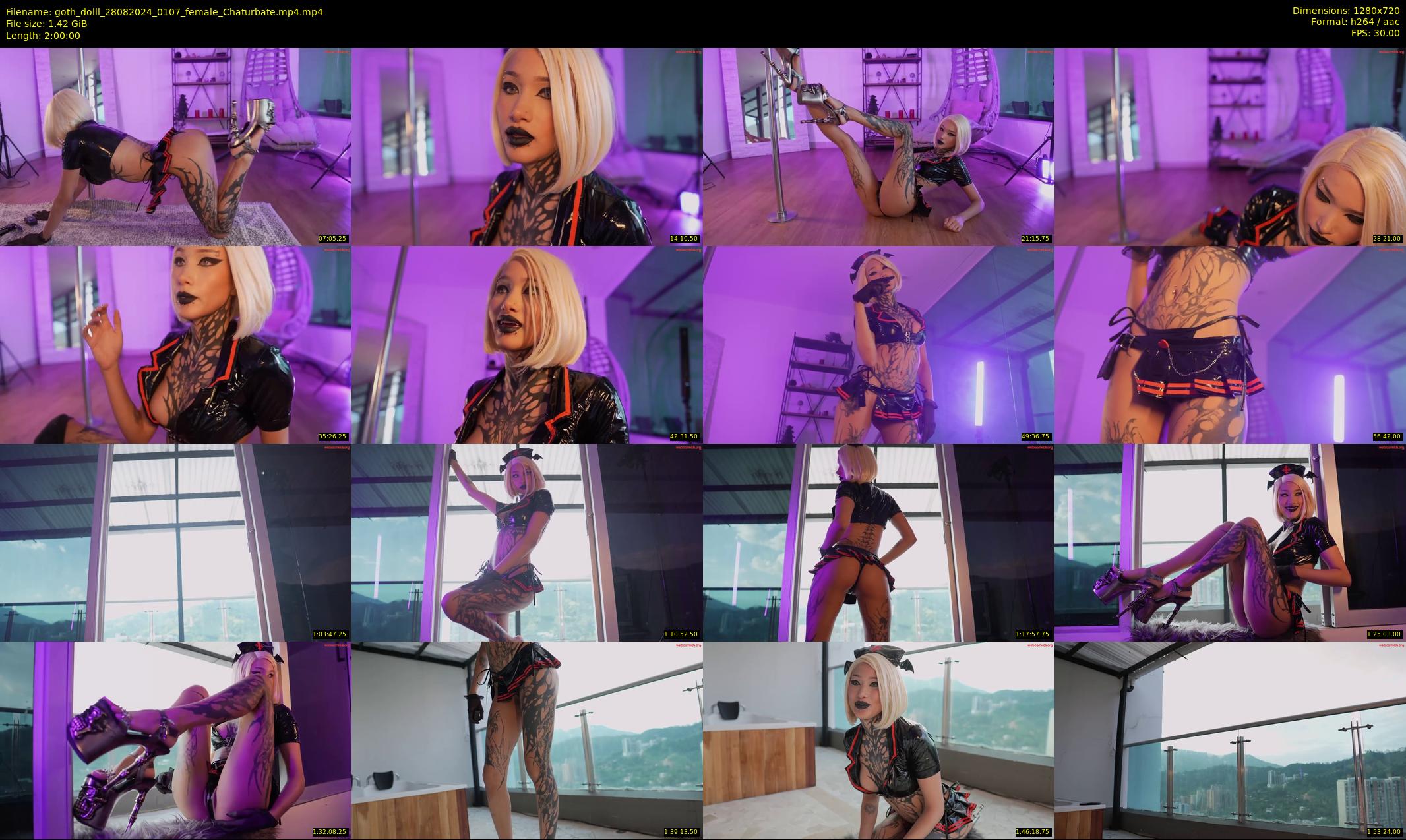 goth_dolll — 120 minute Chaturbate female cam show recording, 720p, Aug 28, 2024