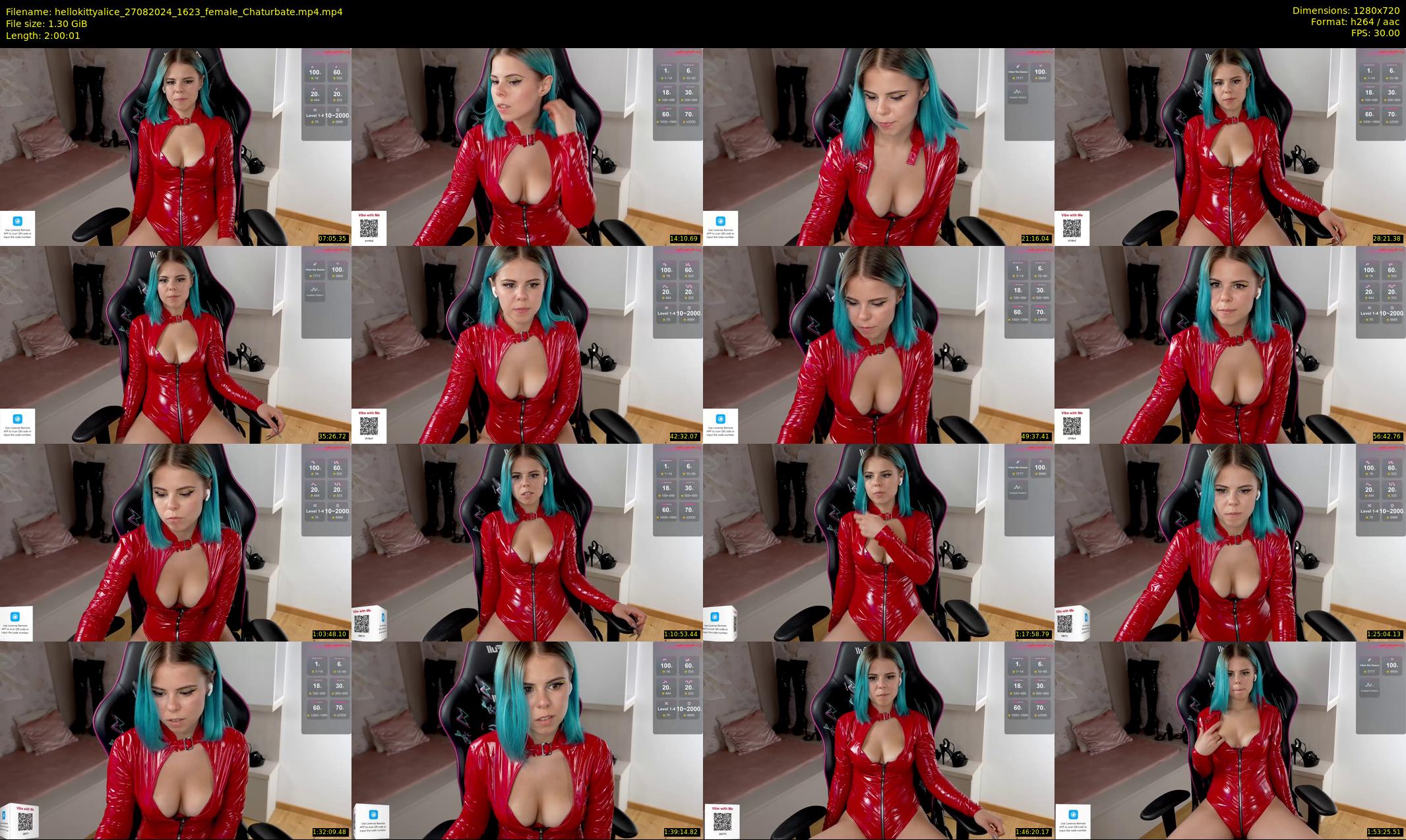 hellokittyalice — 121 minute Chaturbate female cam show recording, 720p, Aug 27, 2024
