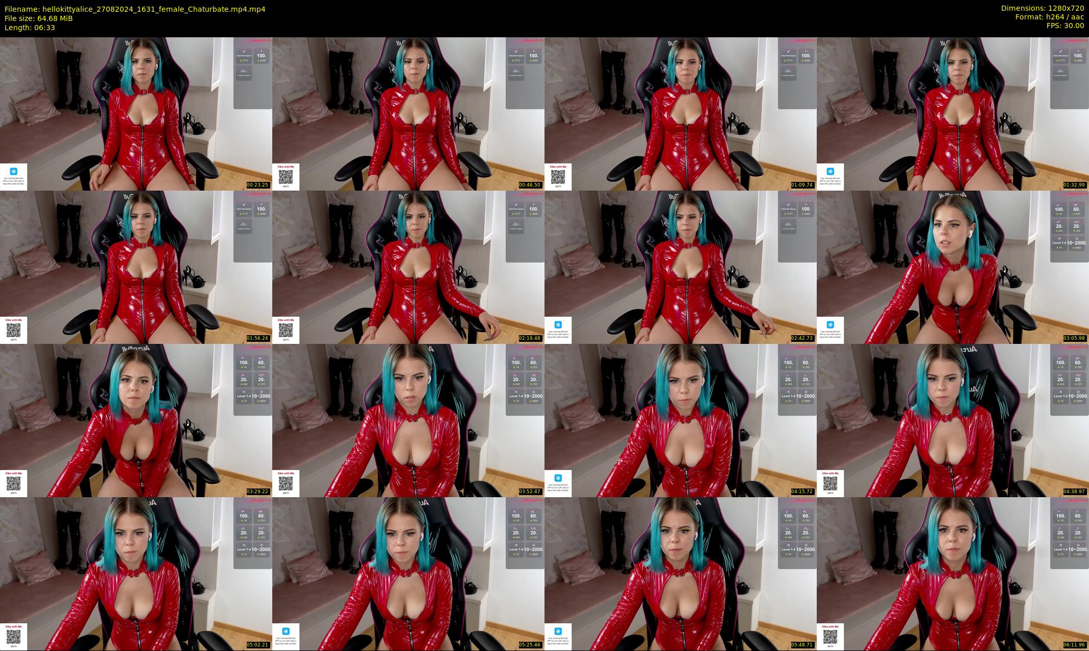 hellokittyalice — 7 minute Chaturbate female cam show recording, 720p, Aug 27, 2024