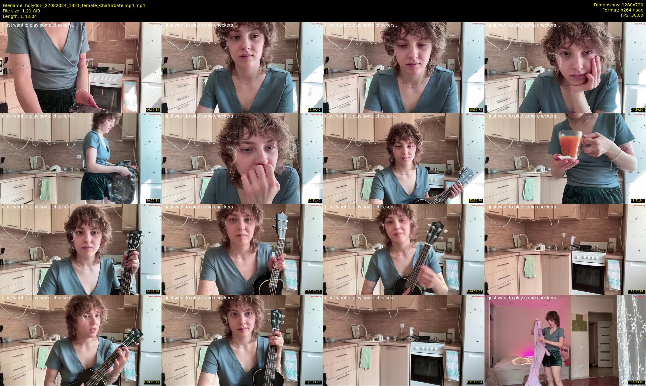holydori — 104 minute Chaturbate female cam show recording, 720p, Aug 27, 2024