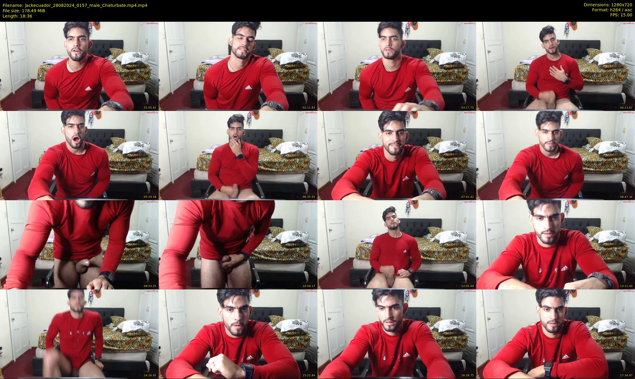 jackecuador — 19 minute Chaturbate male cam show recording, 720p, Aug 28, 2024