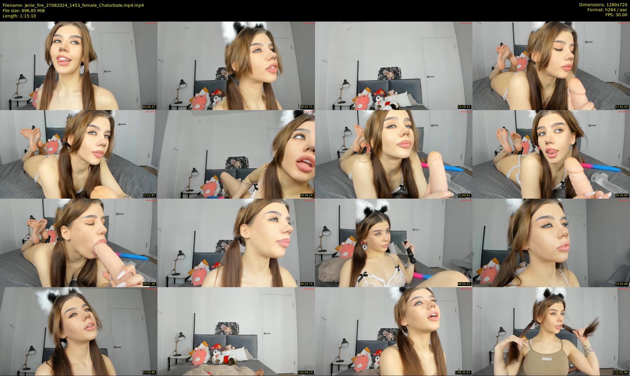 jenie_fire — 76 minute Chaturbate female cam show recording, 720p, Aug 27, 2024
