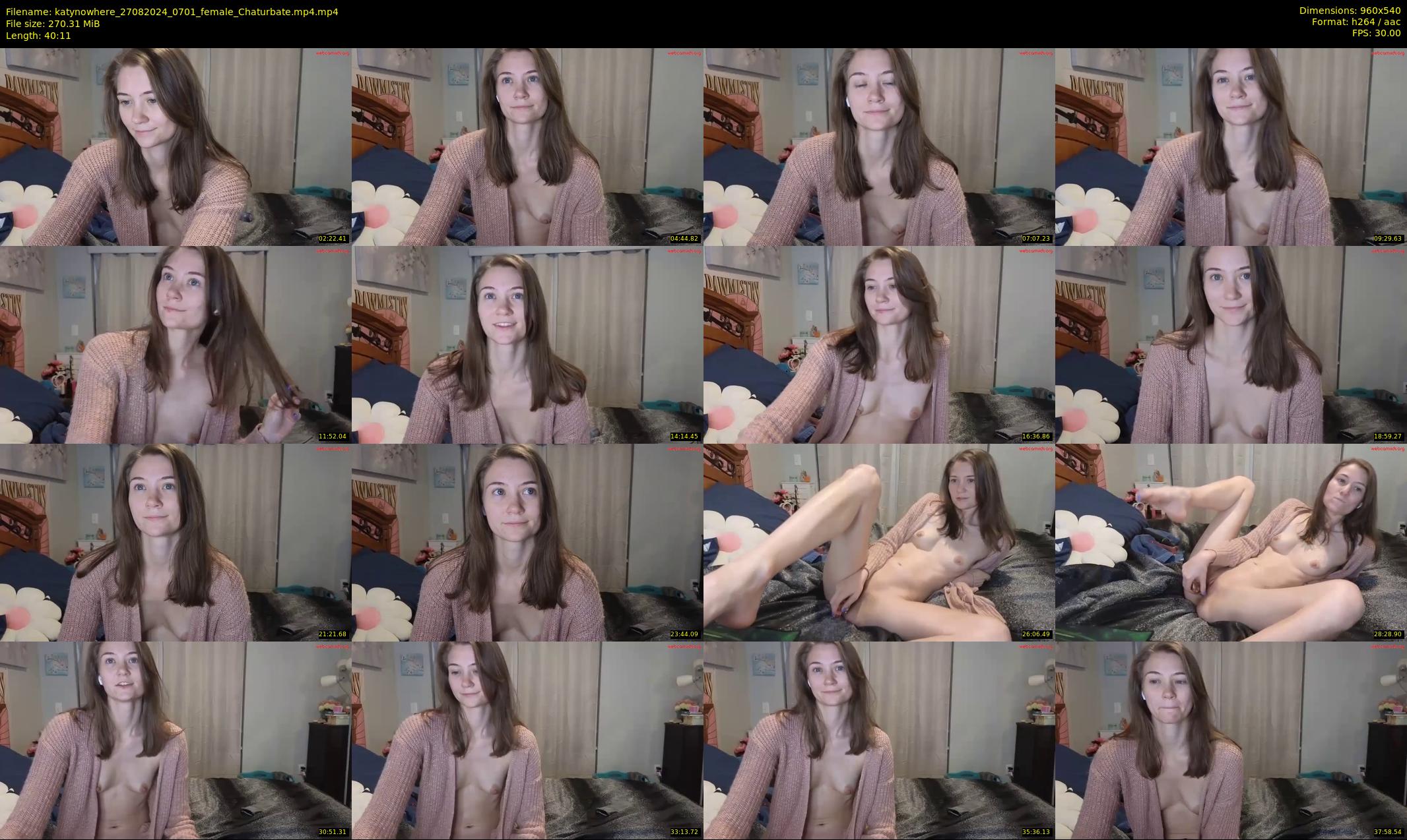 katynowhere — 41 minute Chaturbate female cam show recording, 480p, Aug 27, 2024
