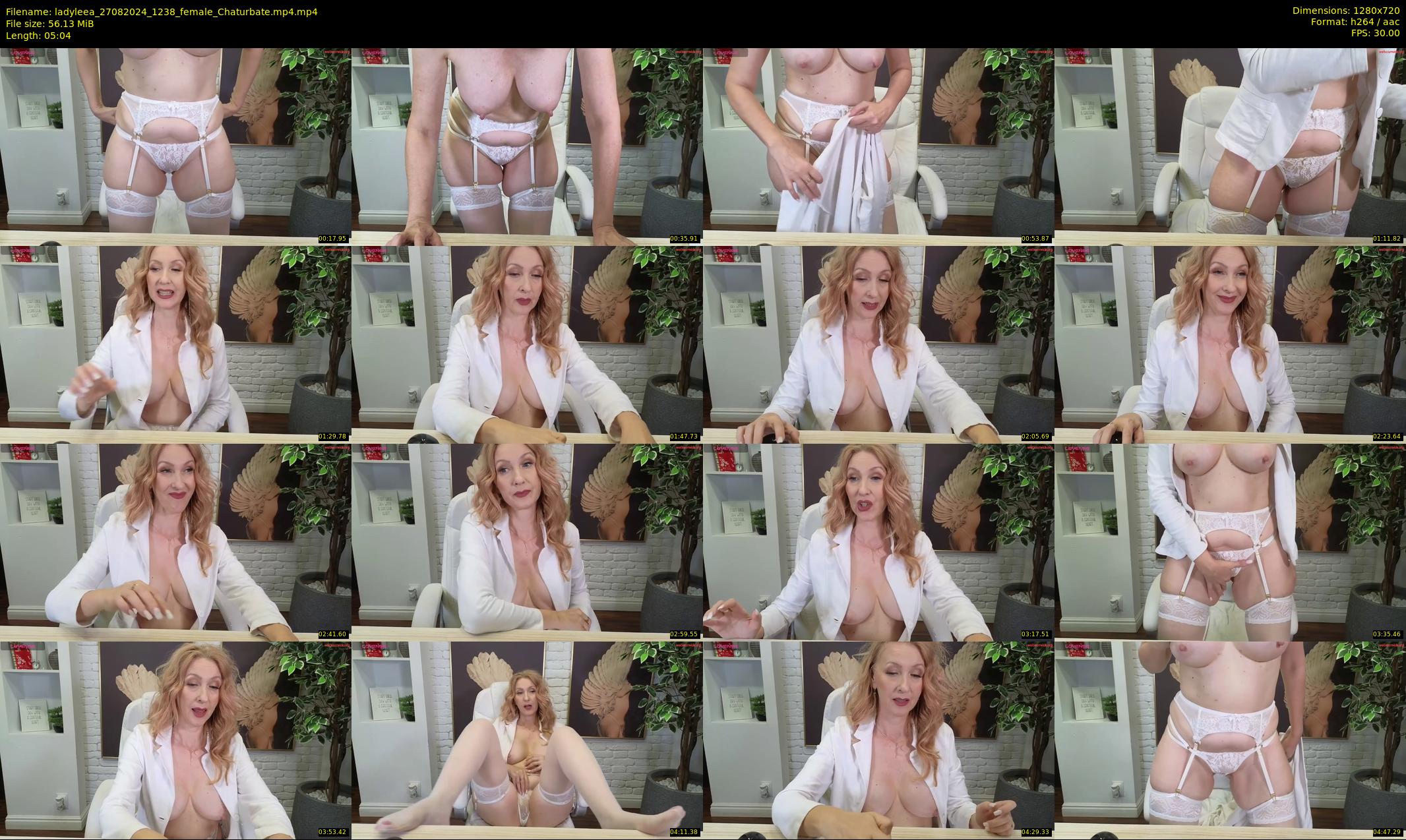 ladyleea — 6 minute Chaturbate female cam show recording, 720p, Aug 27, 2024