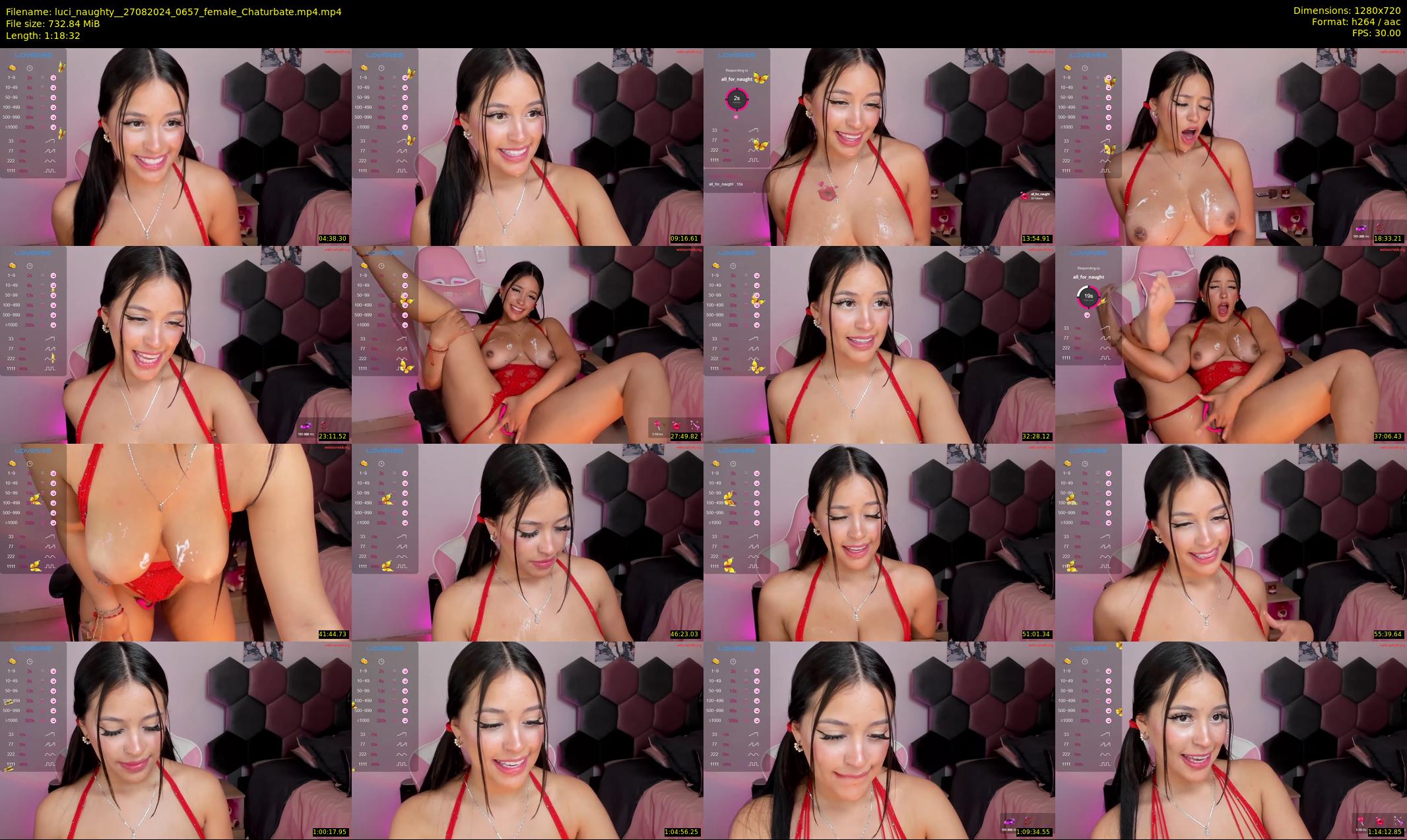 luci_naughty_ — 79 minute Chaturbate female cam show recording, 720p, Aug 27, 2024