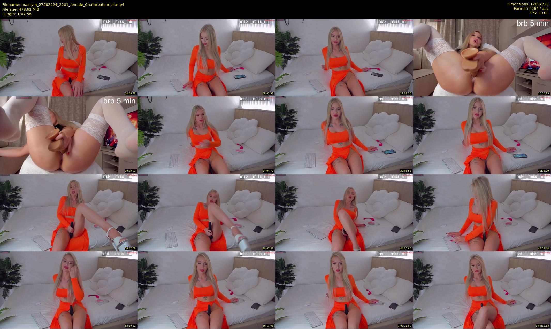 maarym — 68 minute Chaturbate couple cam show recording, 720p, Aug 27, 2024