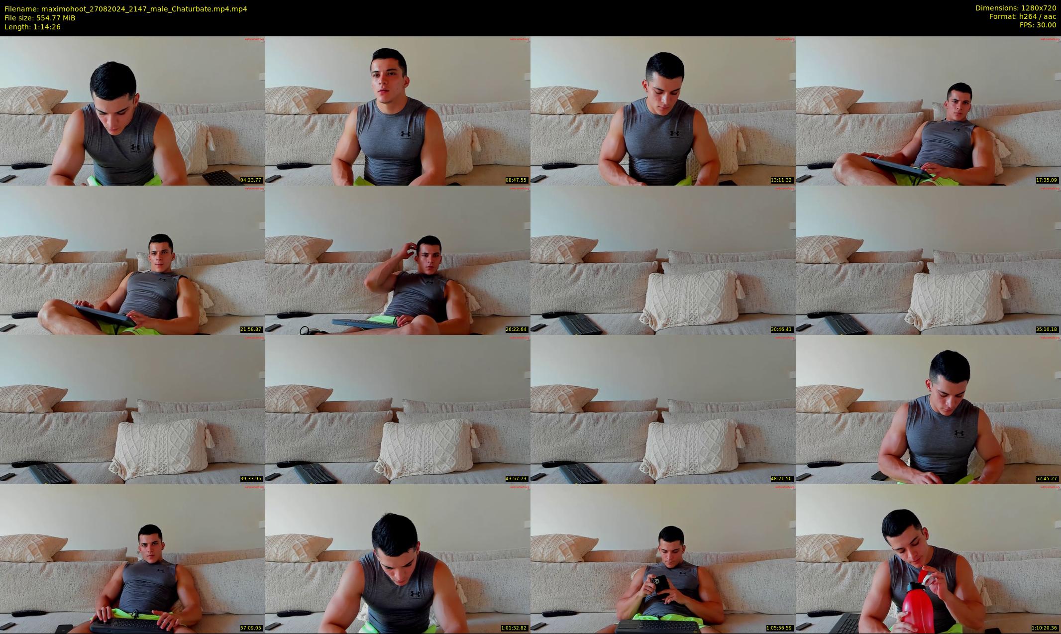 maximohoot — 75 minute Chaturbate male cam show recording, 720p, Aug 27, 2024