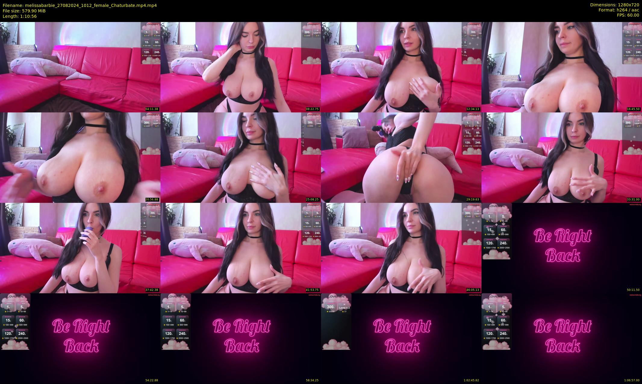 melissabarbie — 71 minute Chaturbate couple cam show recording, 720p, Aug 27, 2024