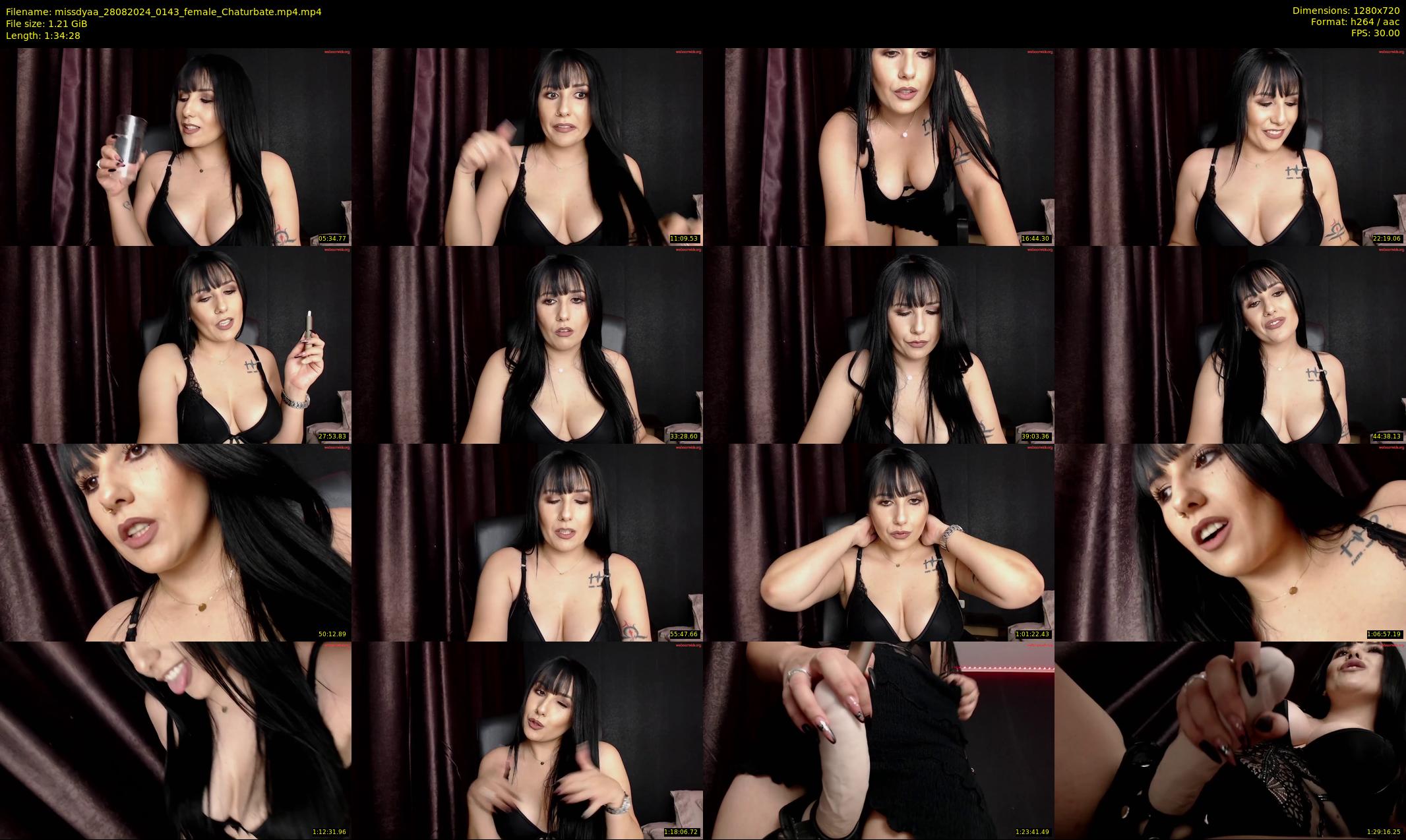 missdyaa — 95 minute Chaturbate female cam show recording, 720p, Aug 28, 2024