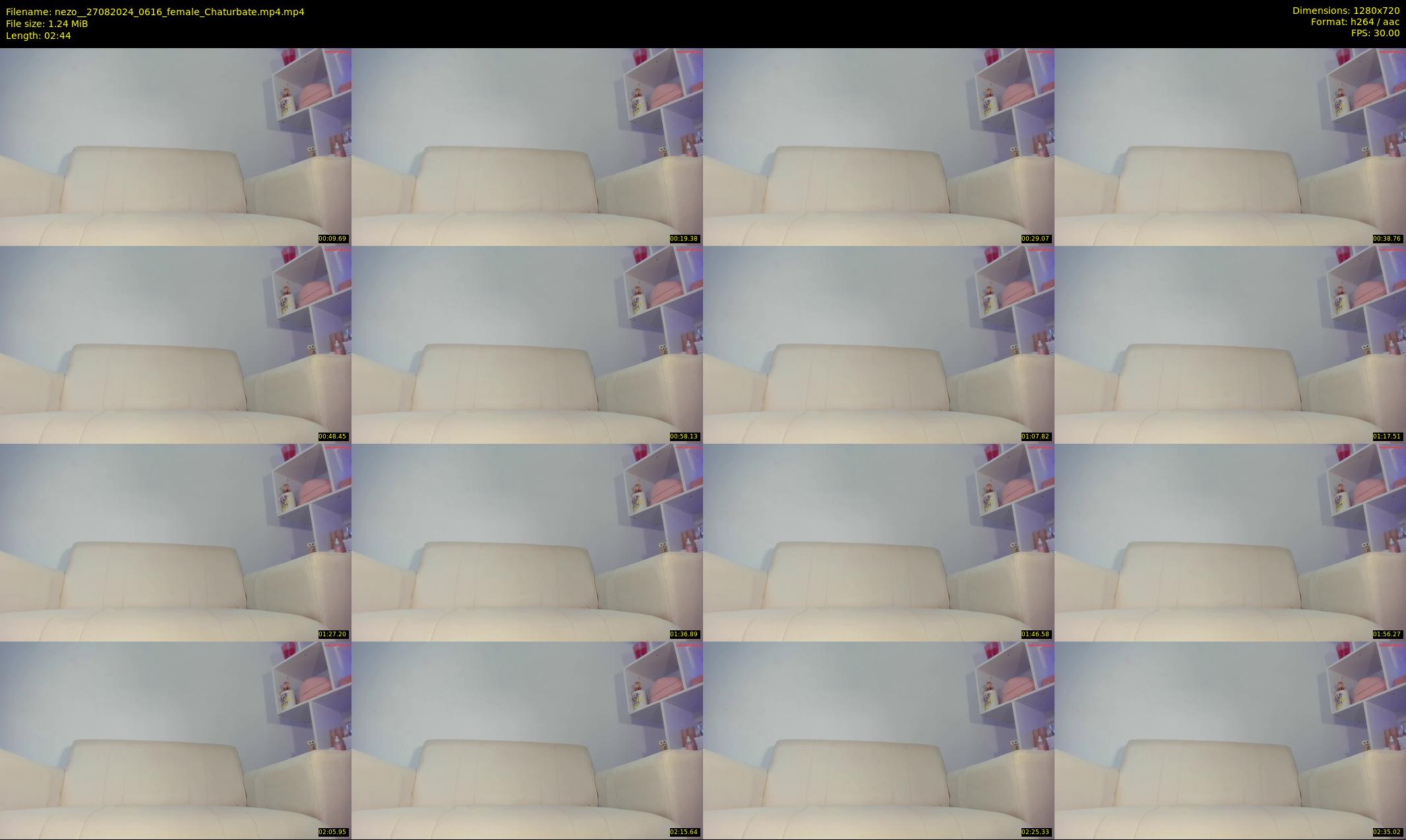 nezo_ — 3 minute Chaturbate female cam show recording, 720p, Aug 27, 2024