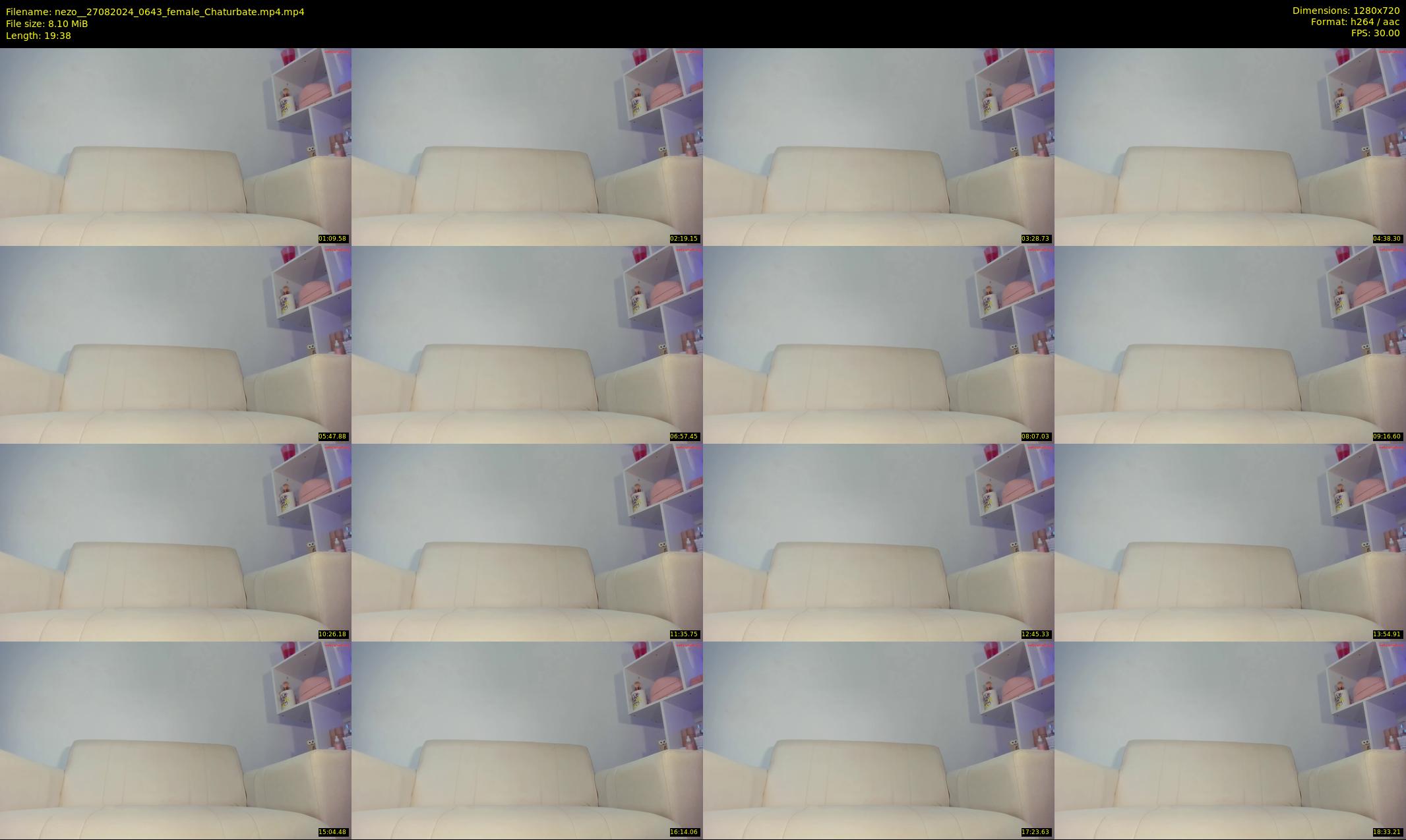 nezo_ — 20 minute Chaturbate female cam show recording, 720p, Aug 27, 2024