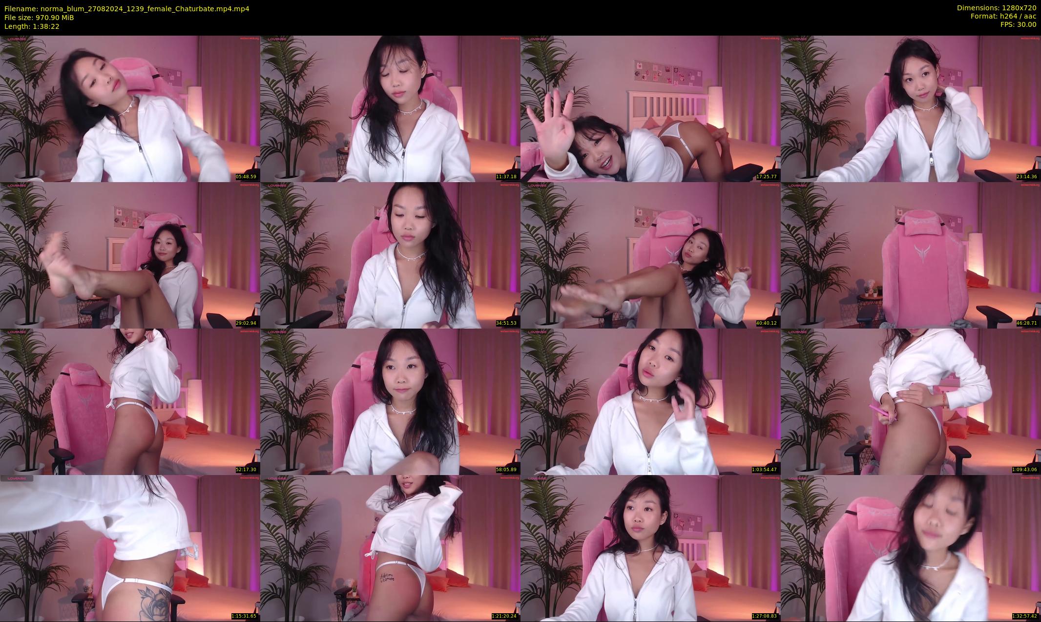 norma_blum — 99 minute Chaturbate female cam show recording, 720p, Aug 27, 2024