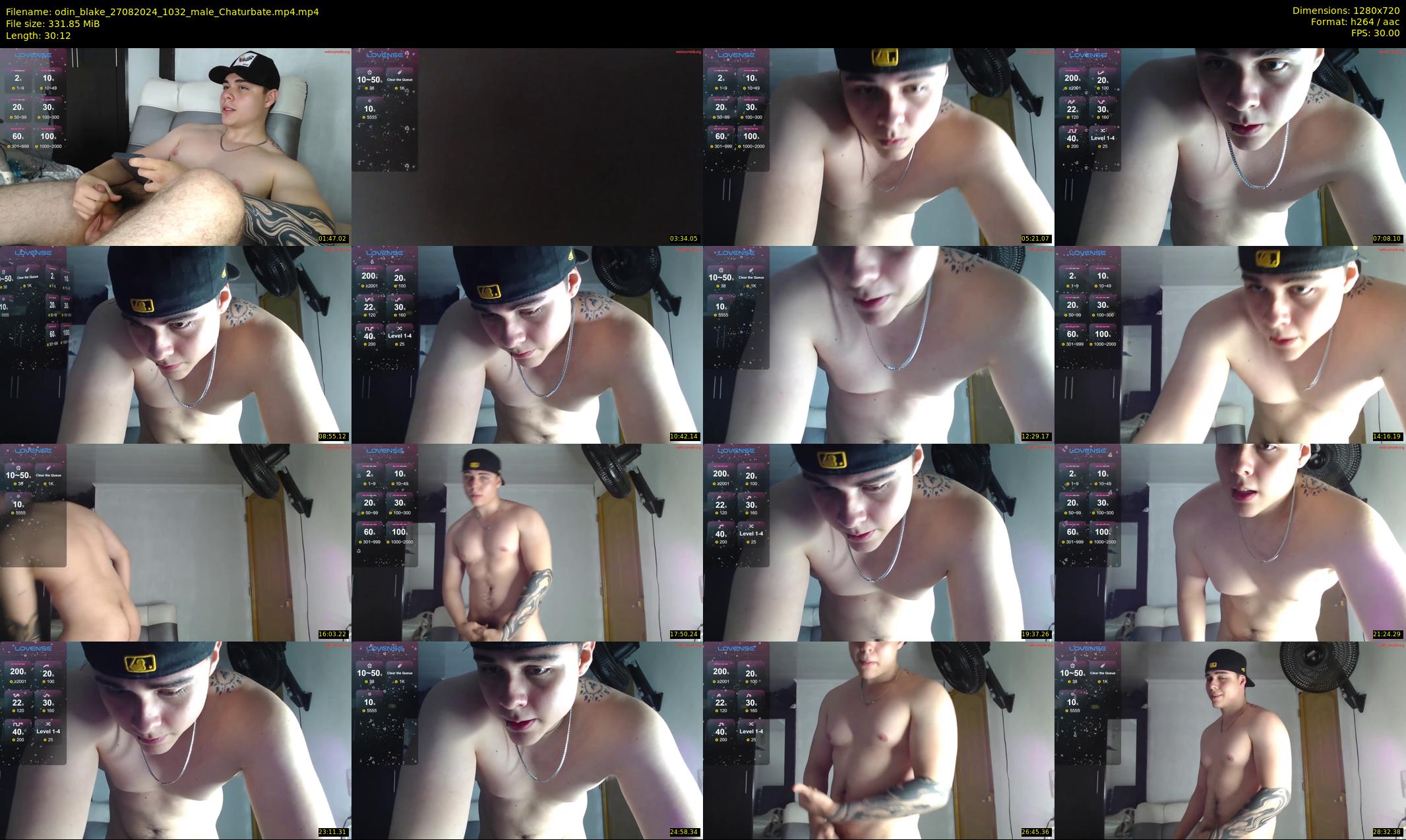 odin_blake — 31 minute Chaturbate male cam show recording, 720p, Aug 27, 2024