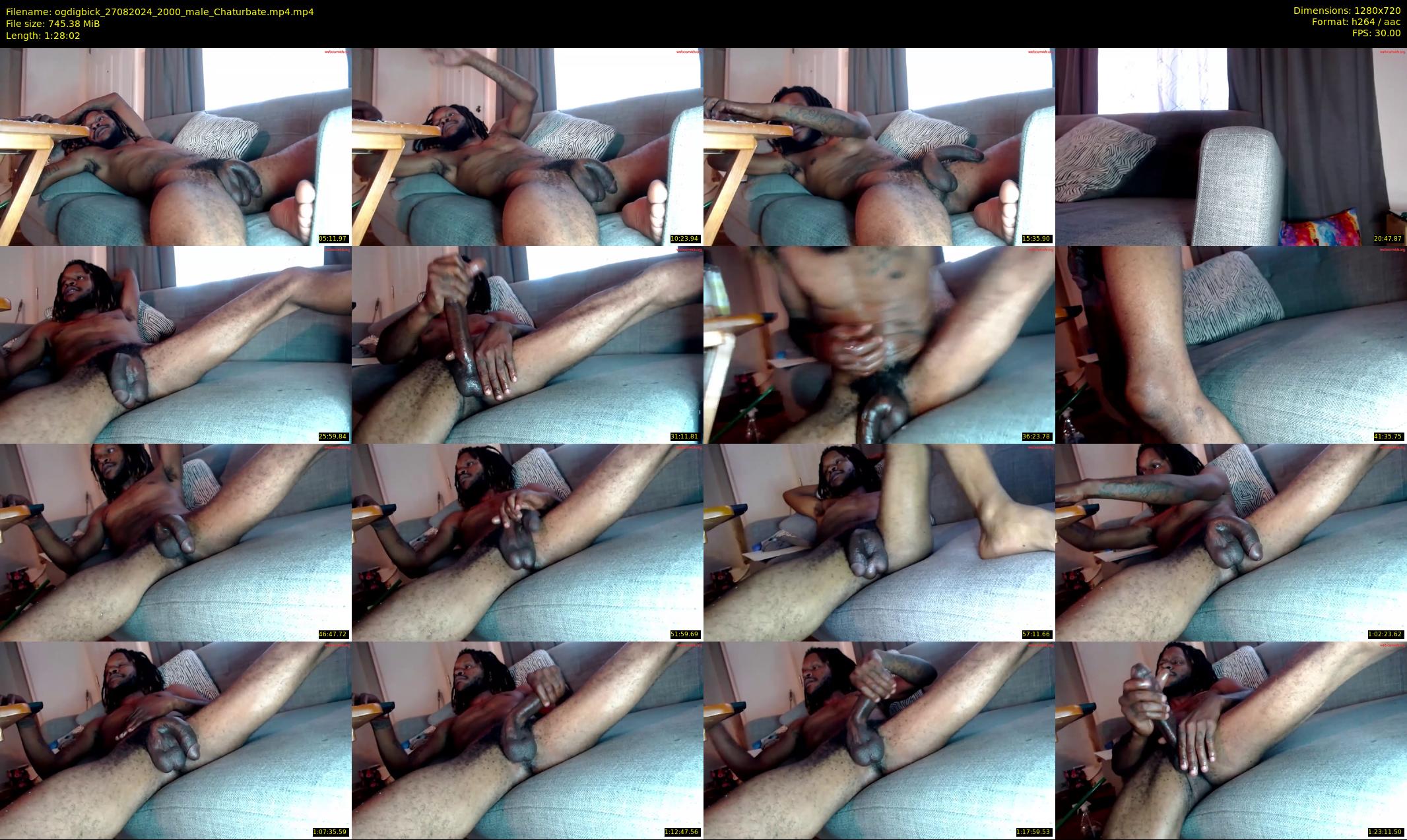 ogdigbick — 89 minute Chaturbate male cam show recording, 720p, Aug 27, 2024