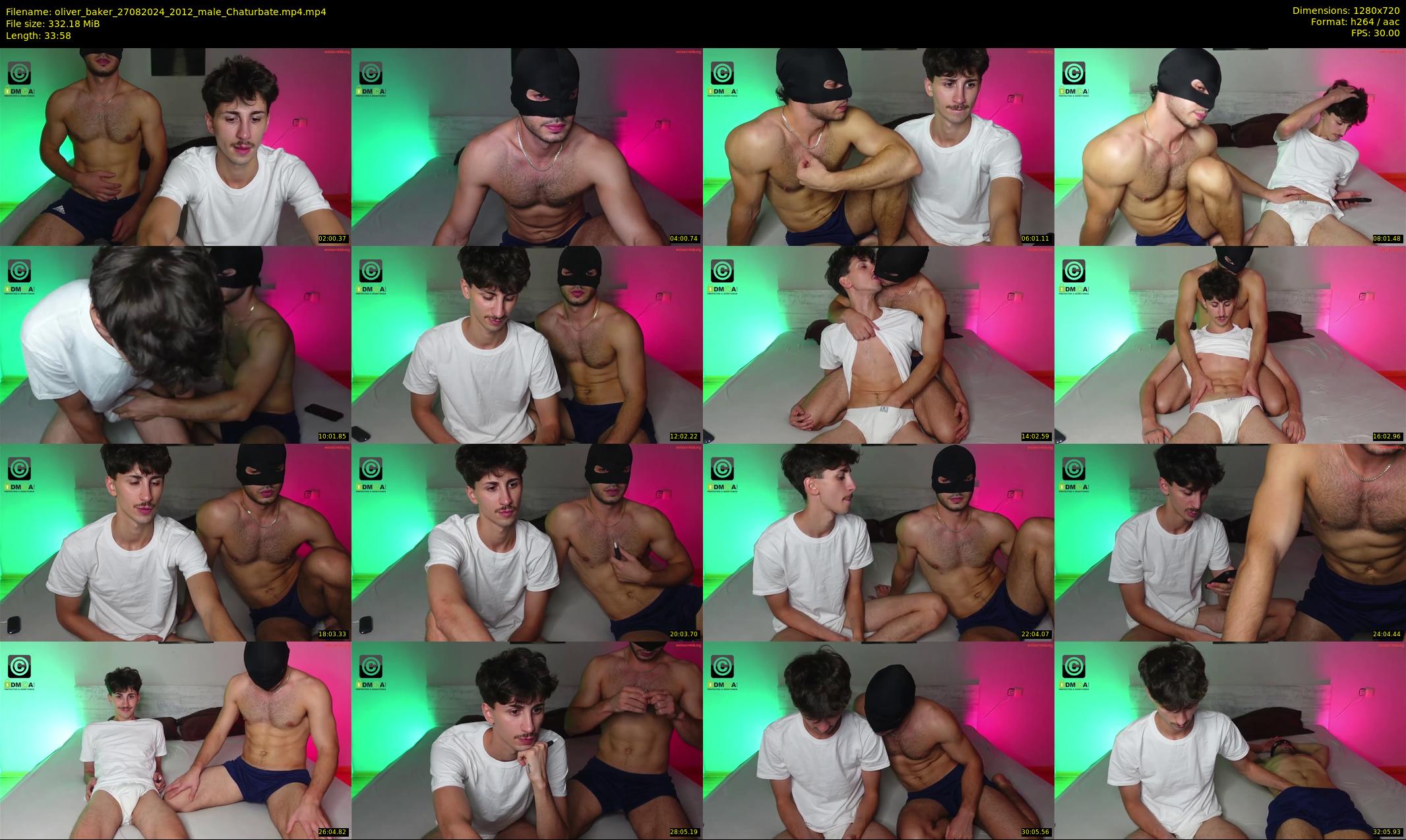 oliver_baker — 34 minute Chaturbate male cam show recording, 720p, Aug 27, 2024