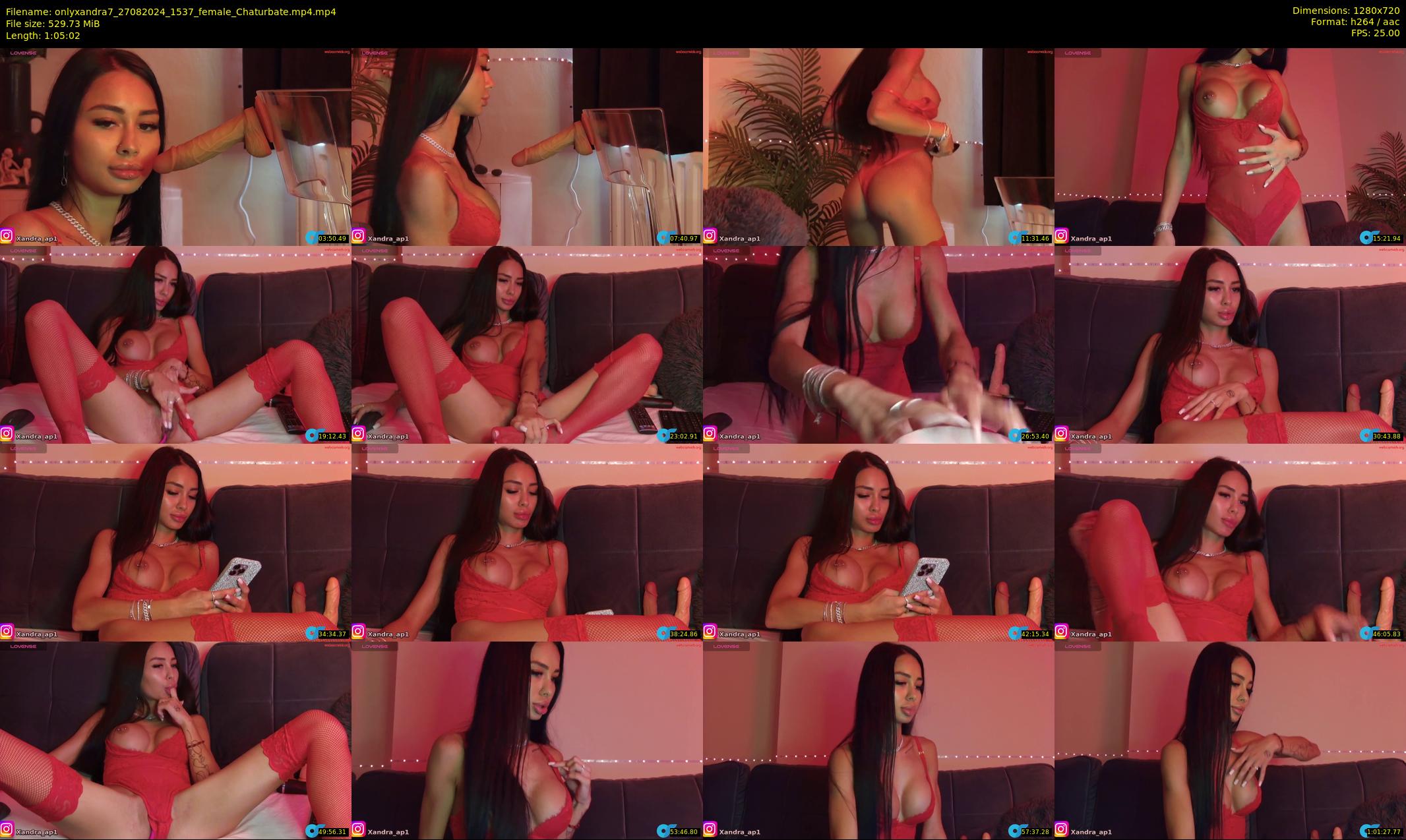 onlyxandra7 — 66 minute Chaturbate female cam show recording, 720p, Aug 27, 2024