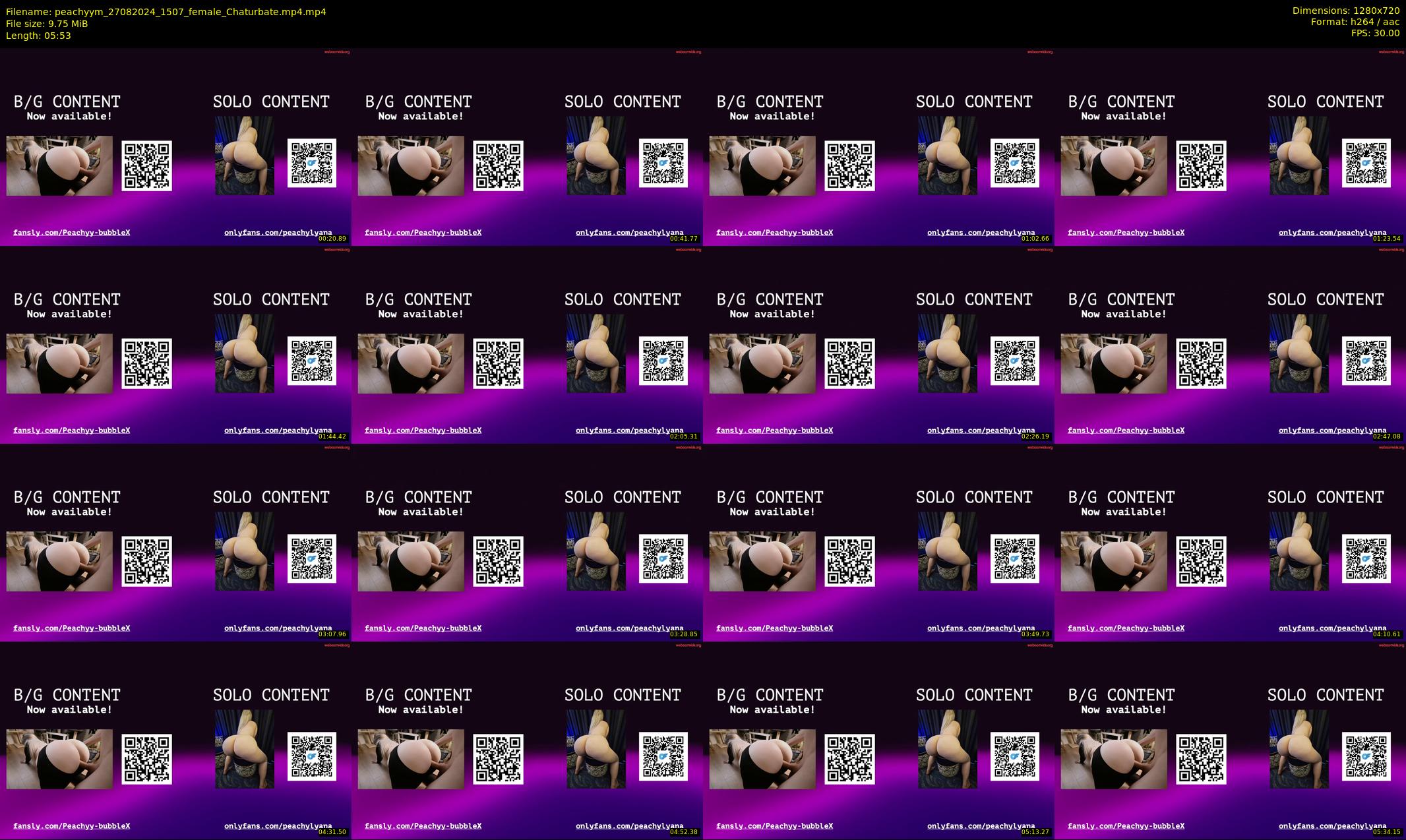peachyym — 6 minute Chaturbate female cam show recording, 720p, Aug 27, 2024