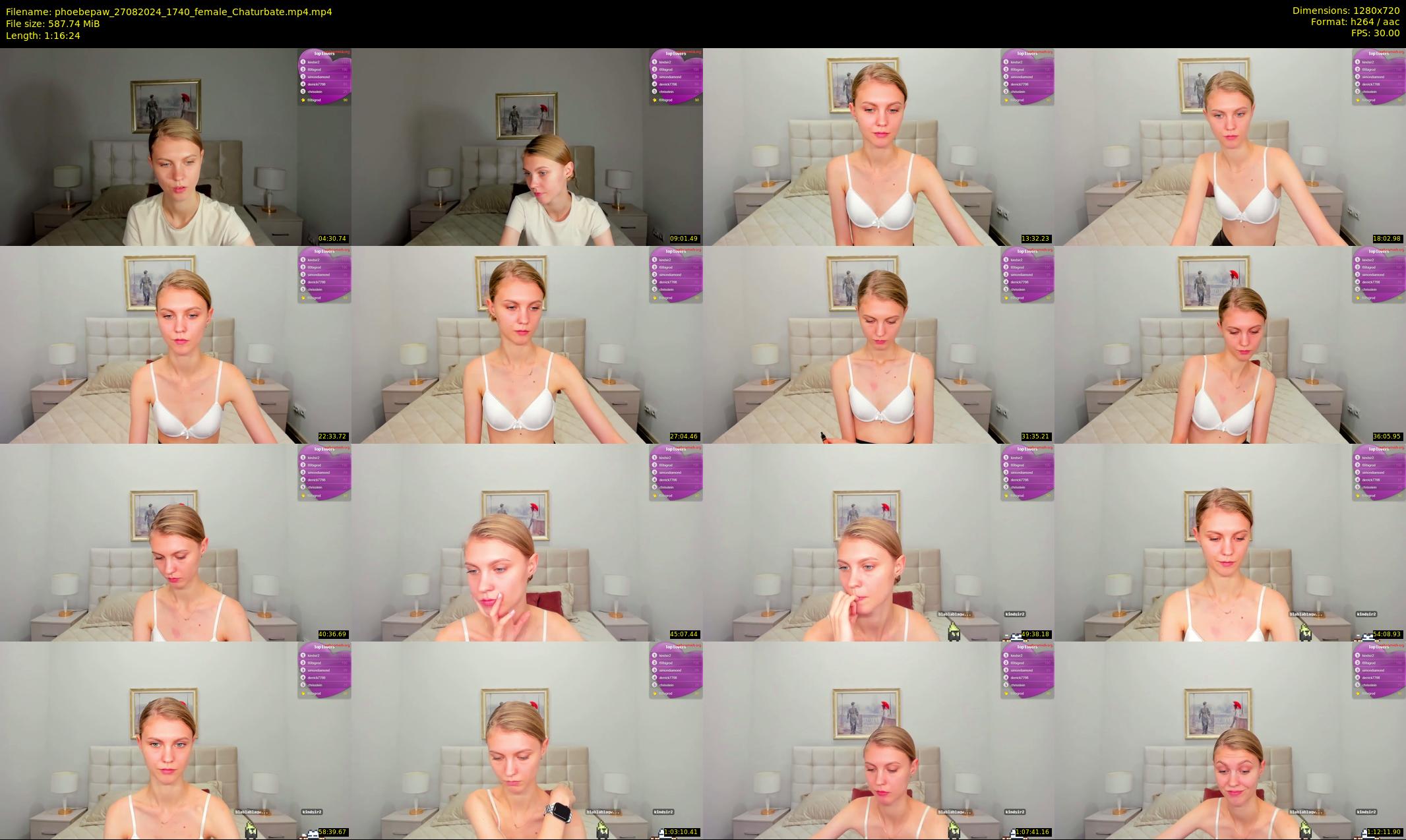 phoebepaw — 77 minute Chaturbate female cam show recording, 720p, Aug 27, 2024