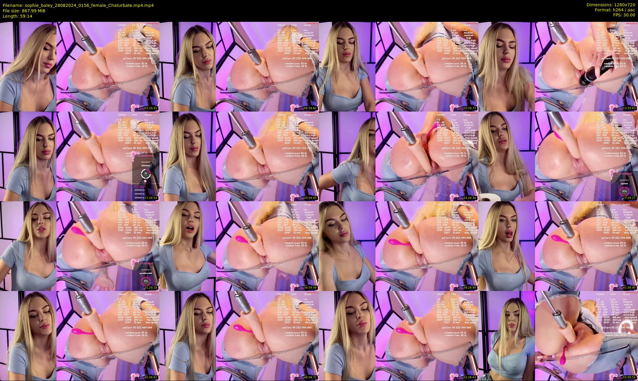 sophie_baley — 60 minute Chaturbate female cam show recording, 720p, Aug 28, 2024