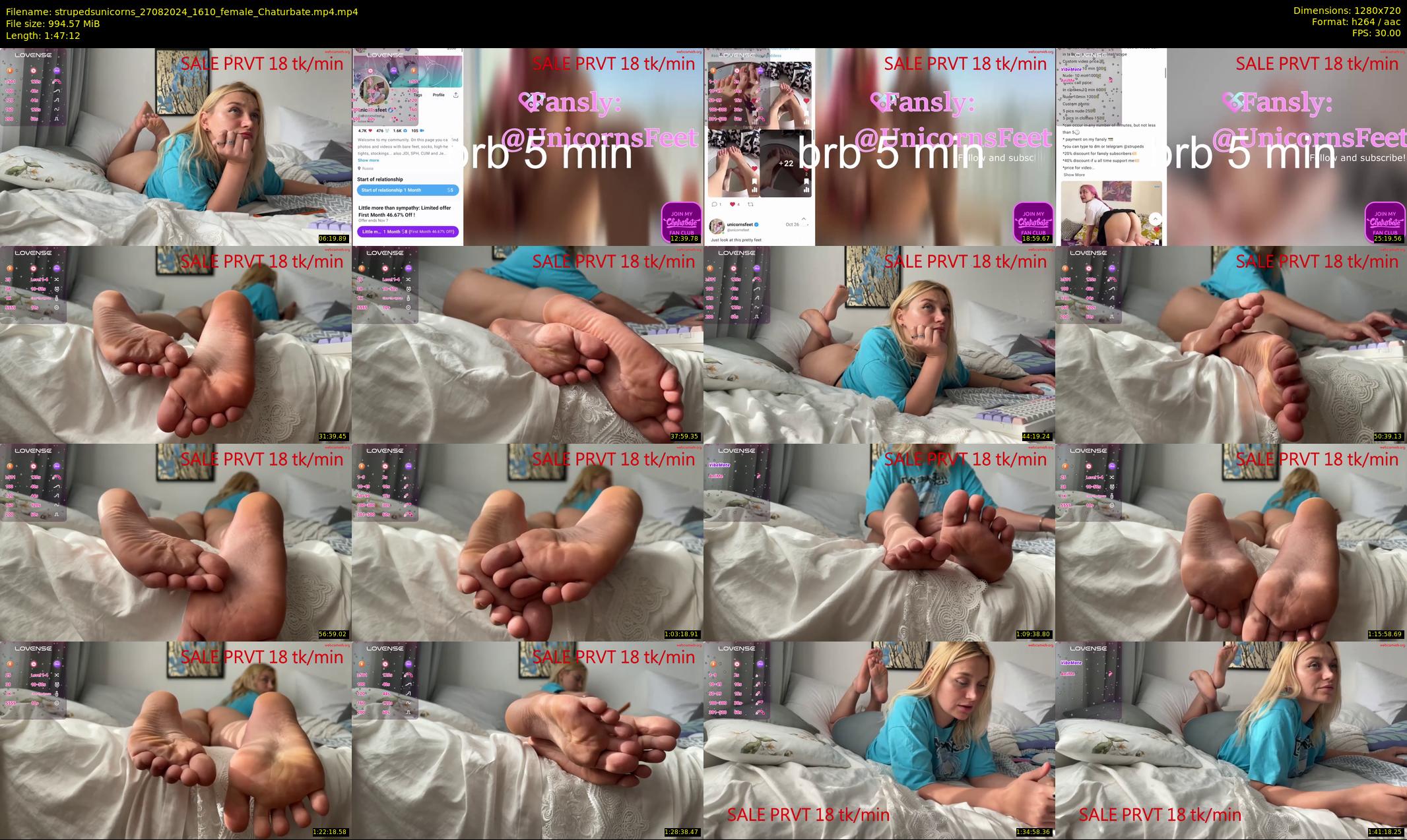 strupedsunicorns — 108 minute Chaturbate couple cam show recording, 720p, Aug 27, 2024