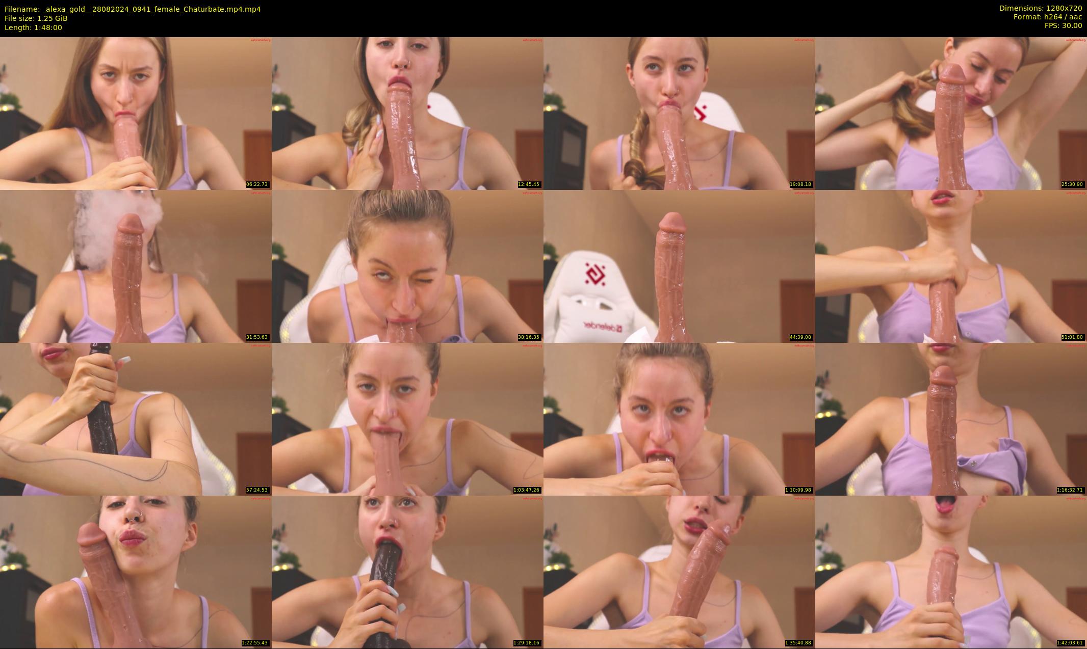 _alexa_gold_ — 108 minute Chaturbate female cam show recording, 720p, Aug 28, 2024