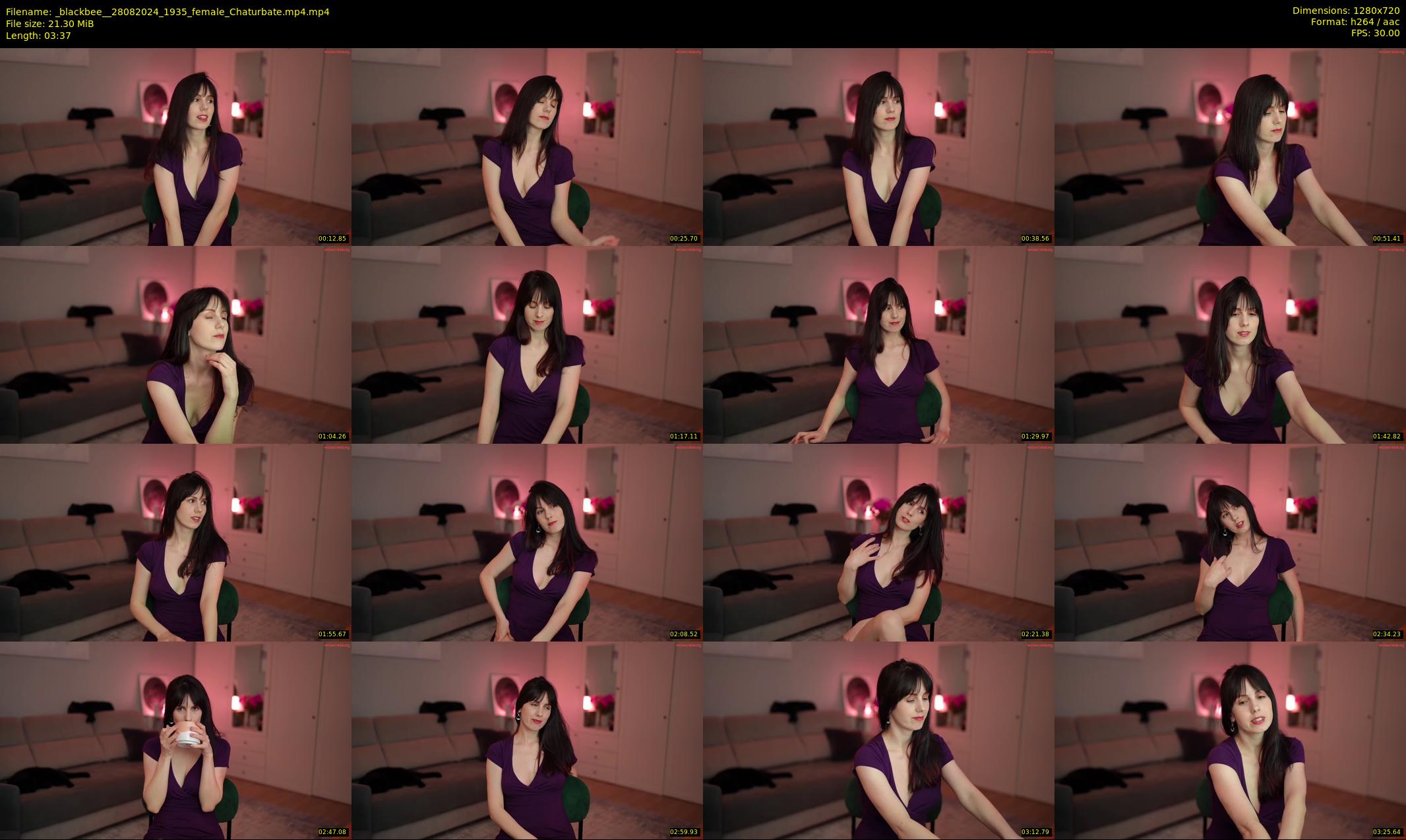 _blackbee_ — 4 minute Chaturbate female cam show recording, 720p, Aug 28, 2024